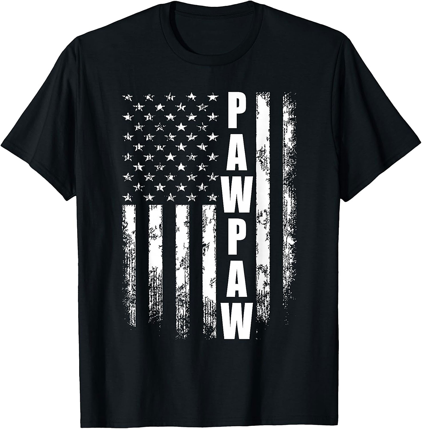 American Flag Pawpaw T-shirt | Patriotic Grandpa Graphic Tee