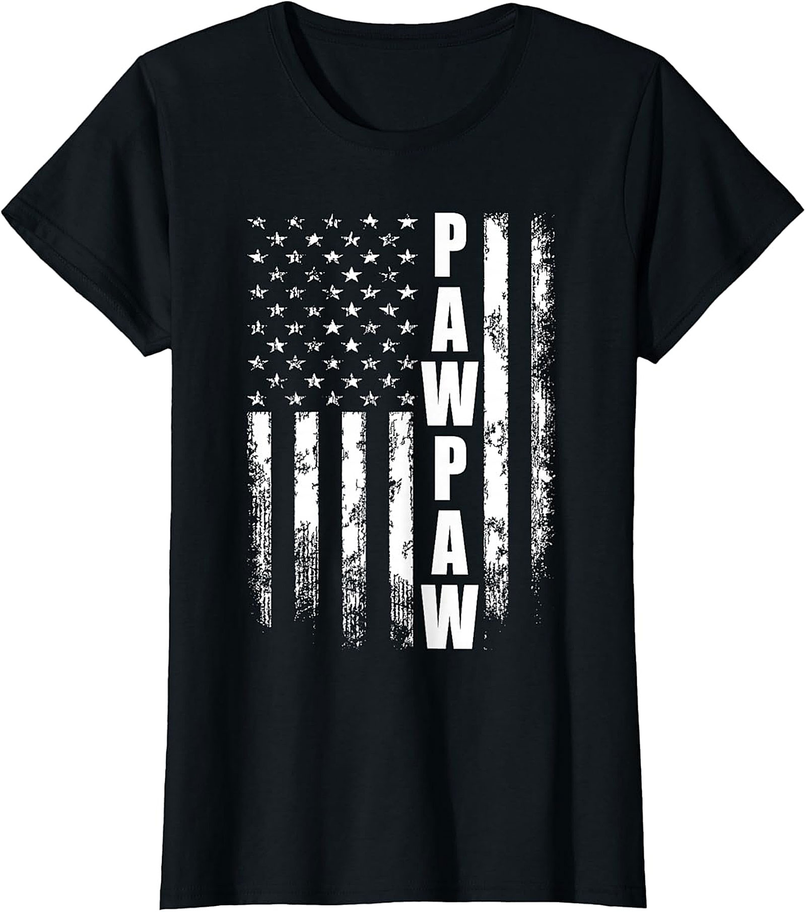 American Flag Pawpaw T-shirt | Patriotic Grandpa Graphic Tee