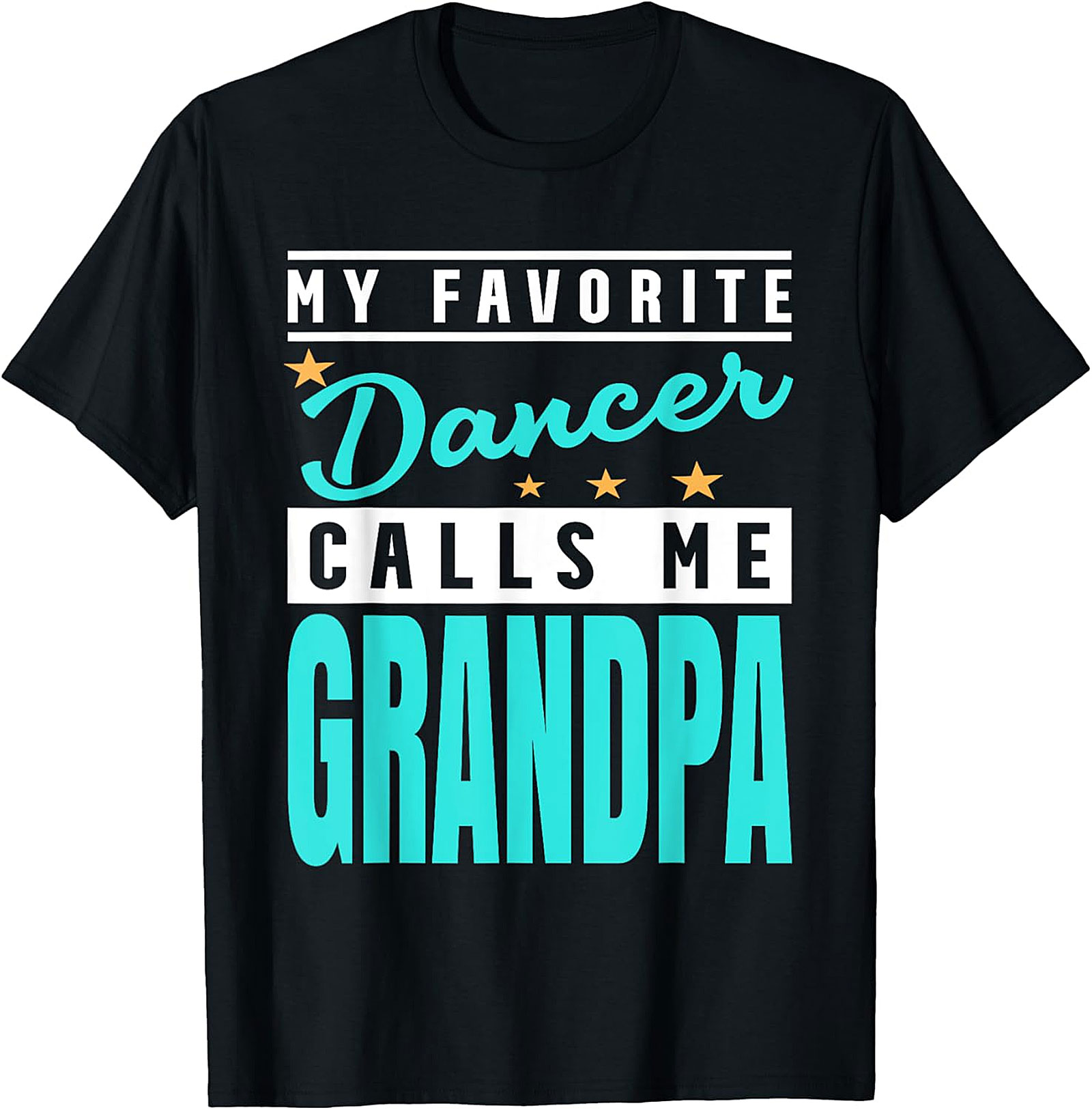 Dancer Grandpa T-Shirt | Funny Dance Grandpa Graphic Tee