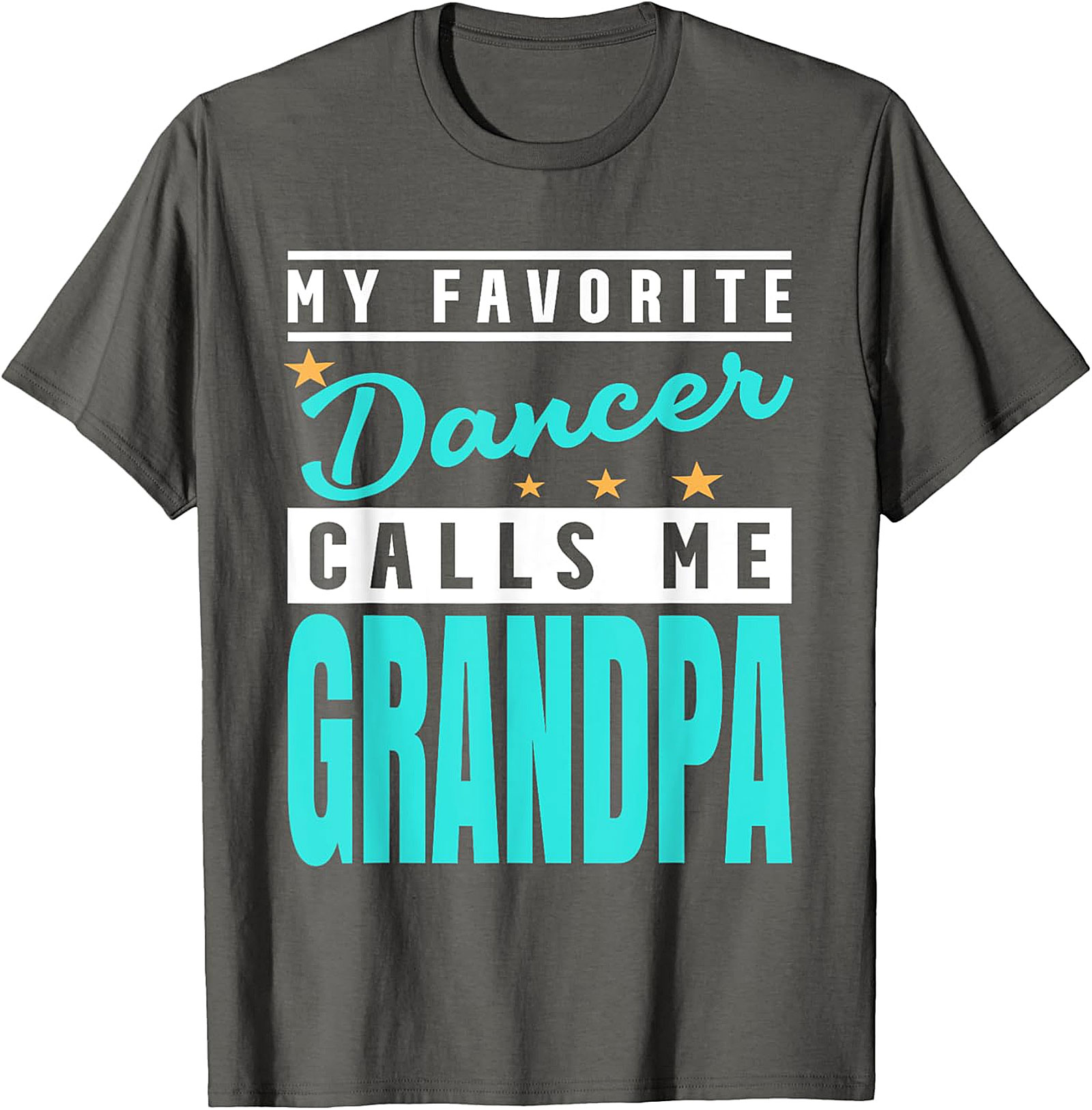 Dancer Grandpa T-Shirt | Funny Dance Grandpa Graphic Tee