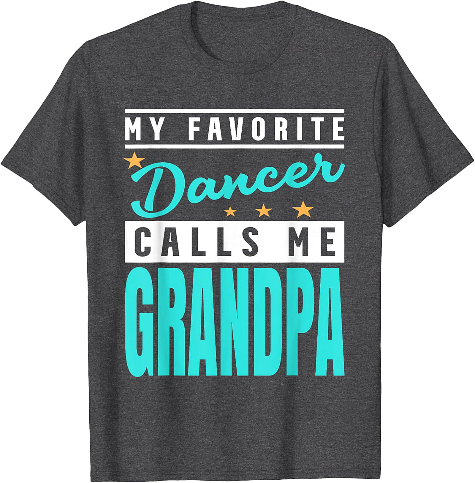 Dancer Grandpa T-Shirt | Funny Dance Grandpa Graphic Tee