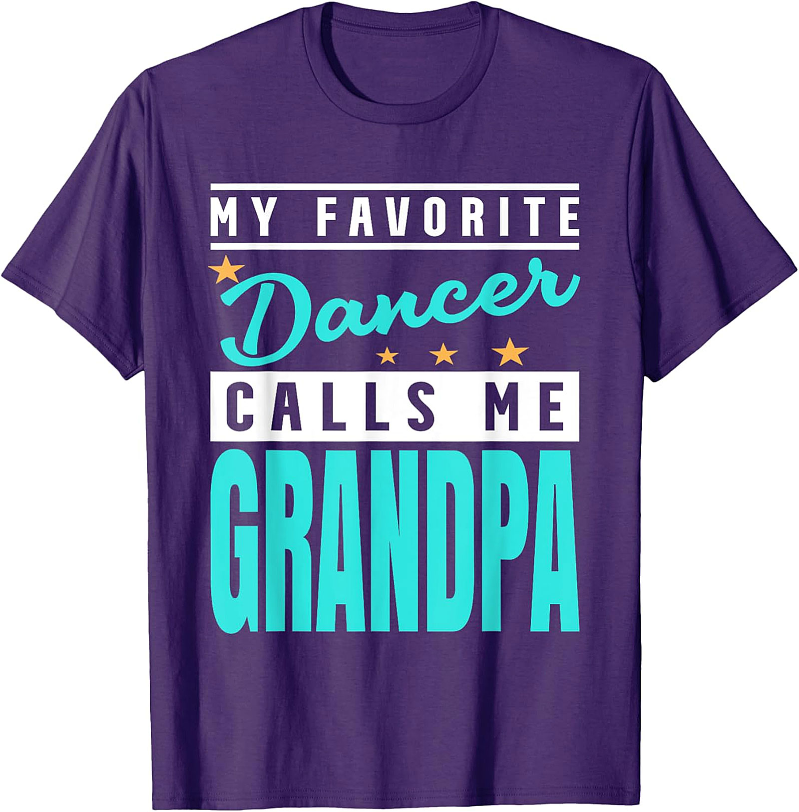 Dancer Grandpa T-Shirt | Funny Dance Grandpa Graphic Tee