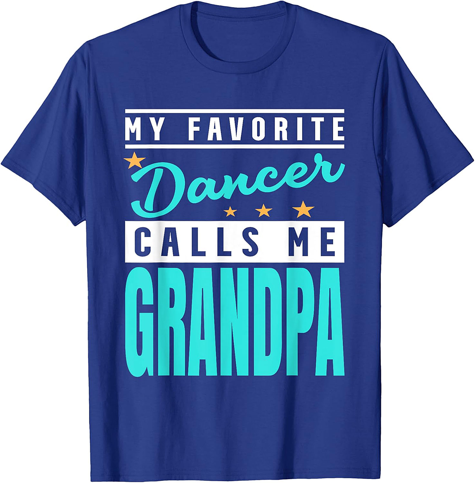 Dancer Grandpa T-Shirt | Funny Dance Grandpa Graphic Tee