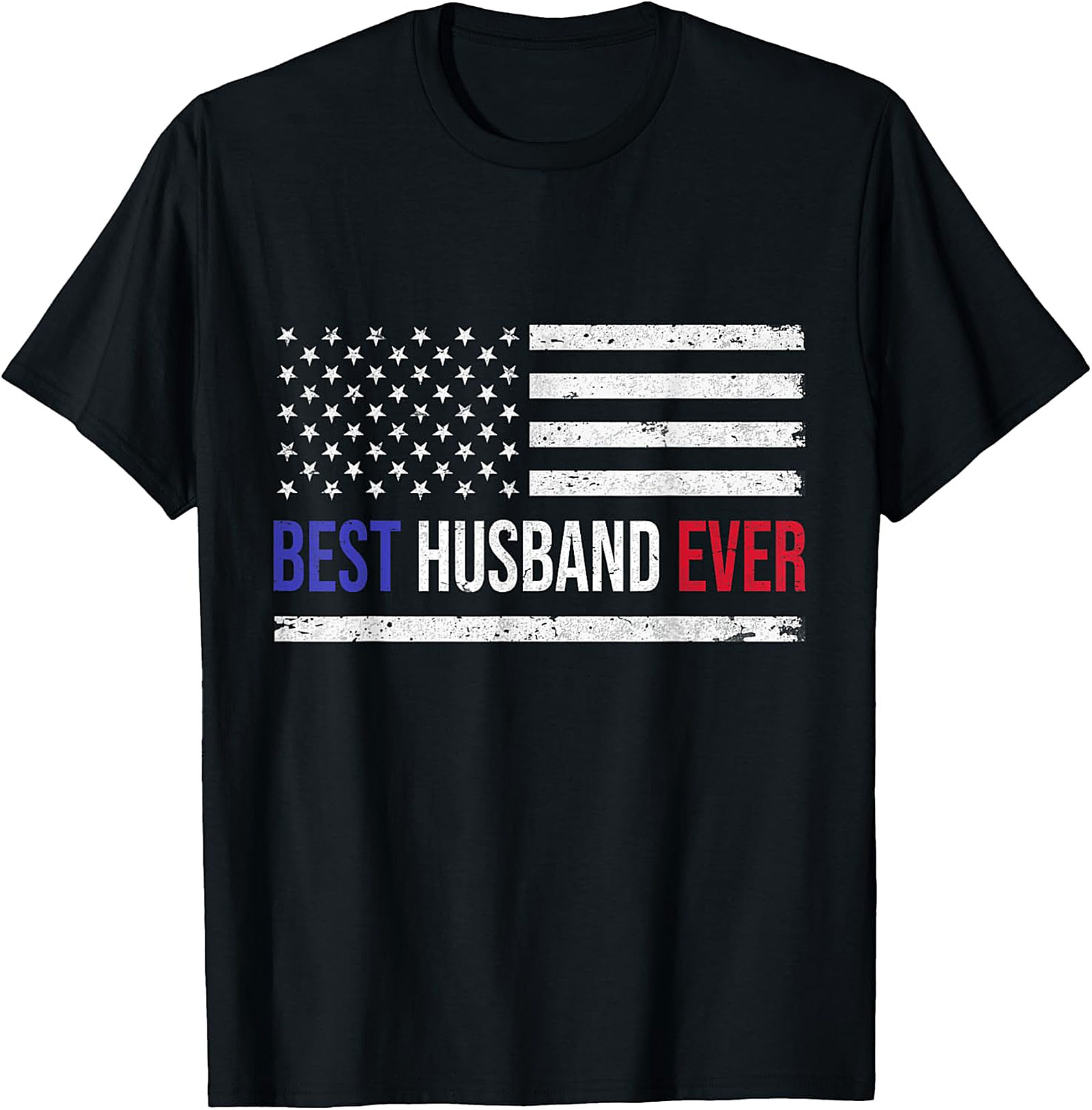 Best Husband Ever American Flag T-shirt | Patriotic Gift