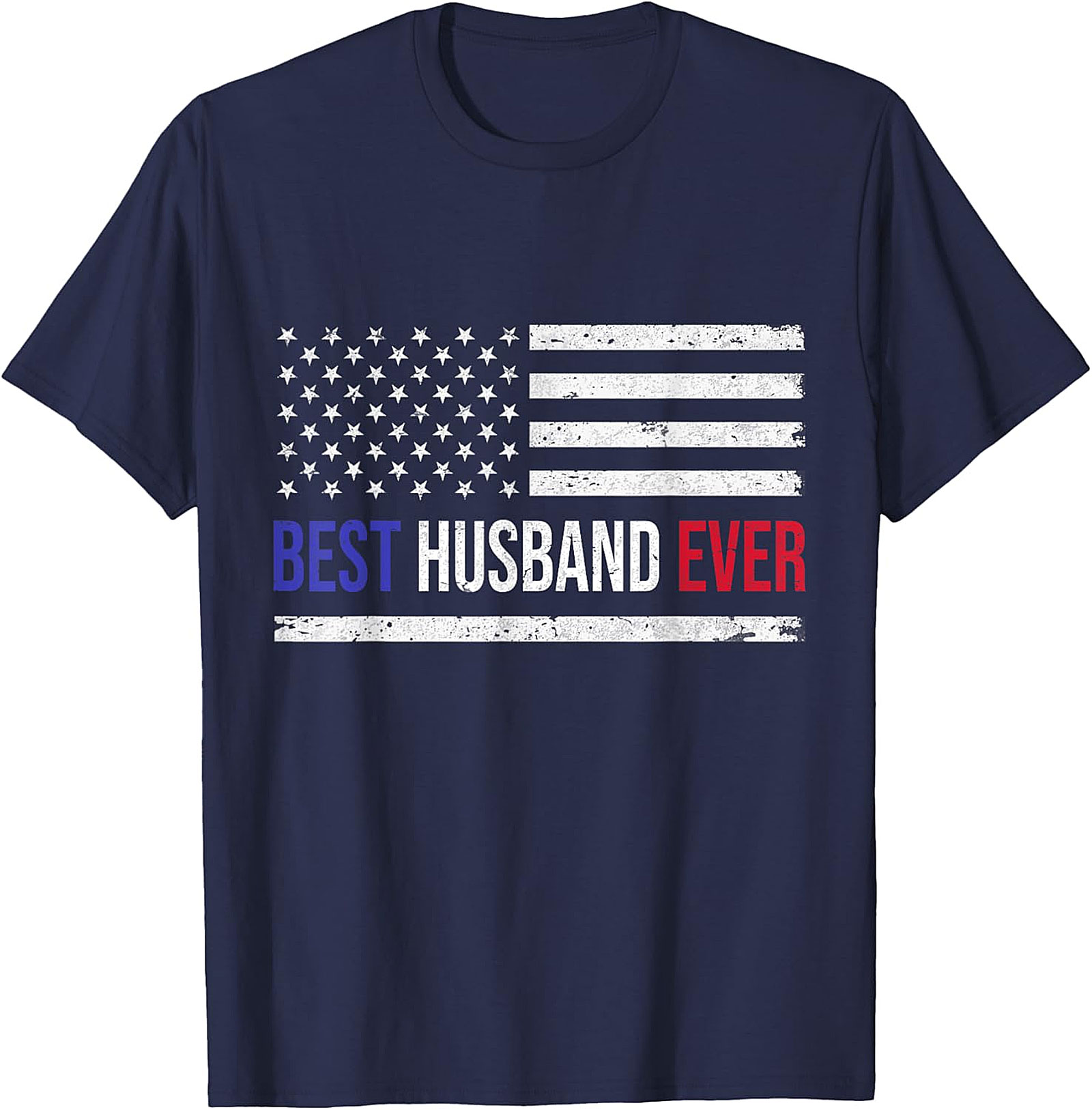 Best Husband Ever American Flag T-shirt | Patriotic Gift