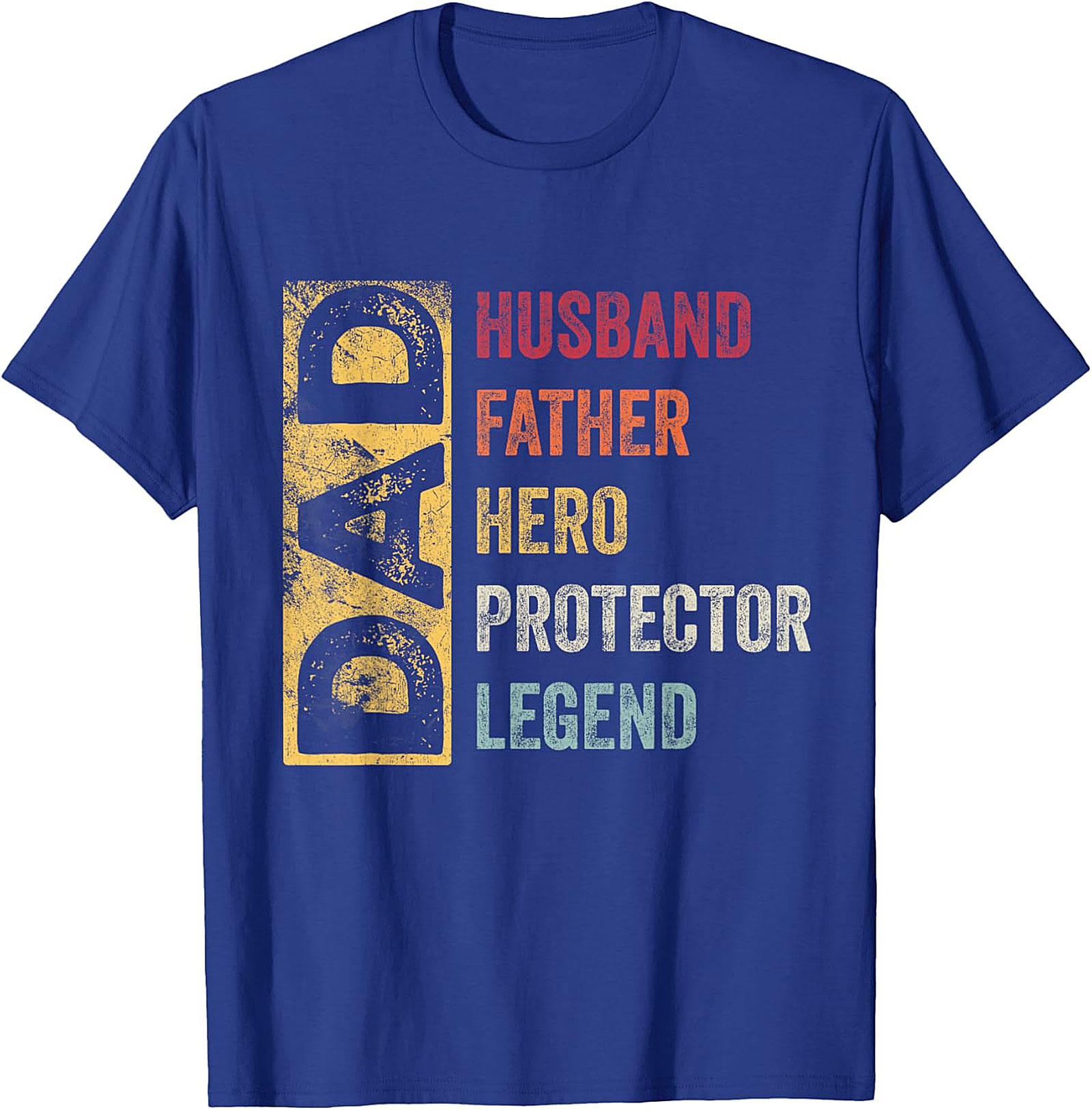 Dad Husband Father Hero Legend T-Shirt | Vintage Graphic Tee