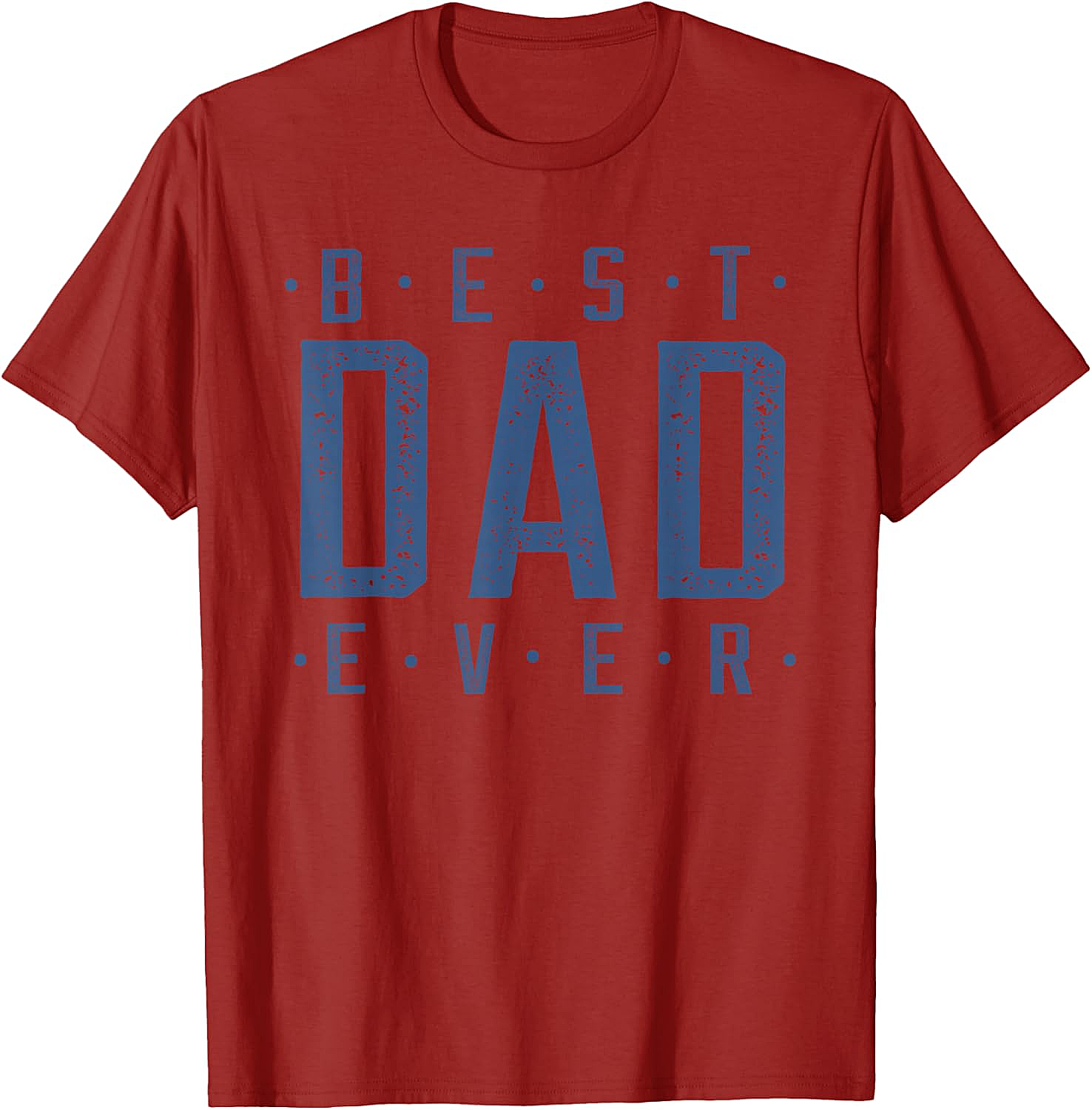  Best Dad Ever T-Shirt - Vintage Blue Graphic Tee Gift