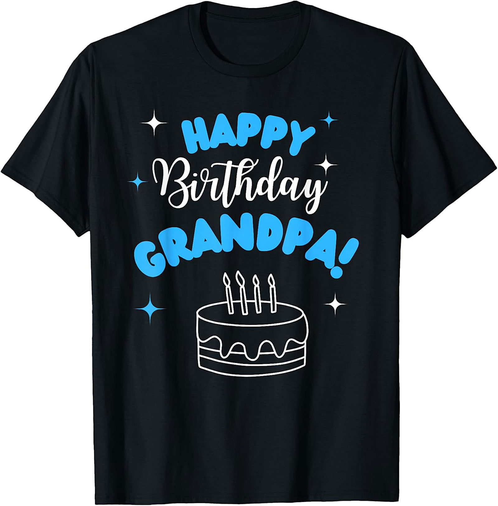 Happy Birthday Grandpa T-Shirt | Perfect Grandpa Birthday Gift