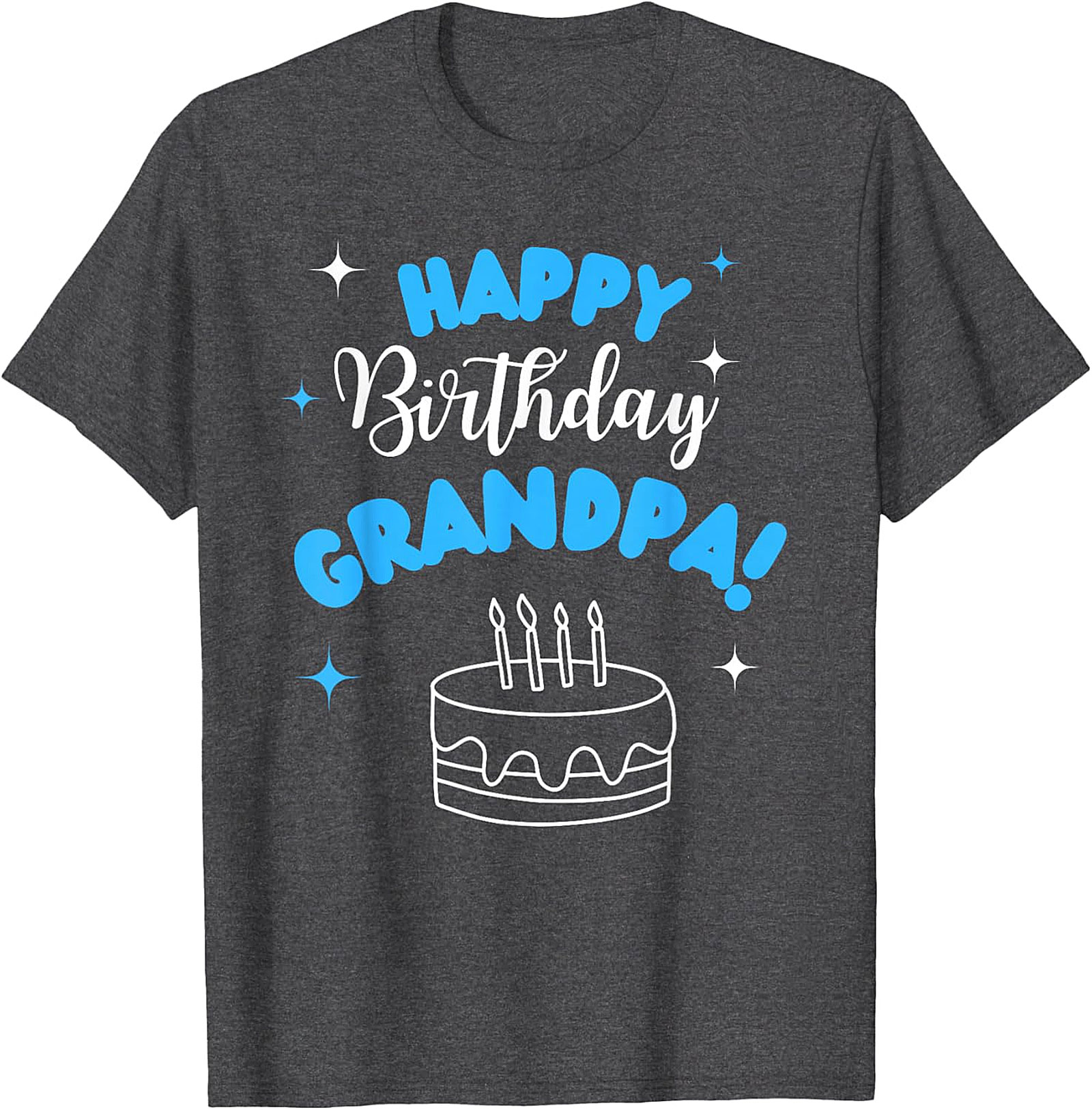  Happy Birthday Grandpa T-Shirt | Perfect Grandpa Birthday Gift