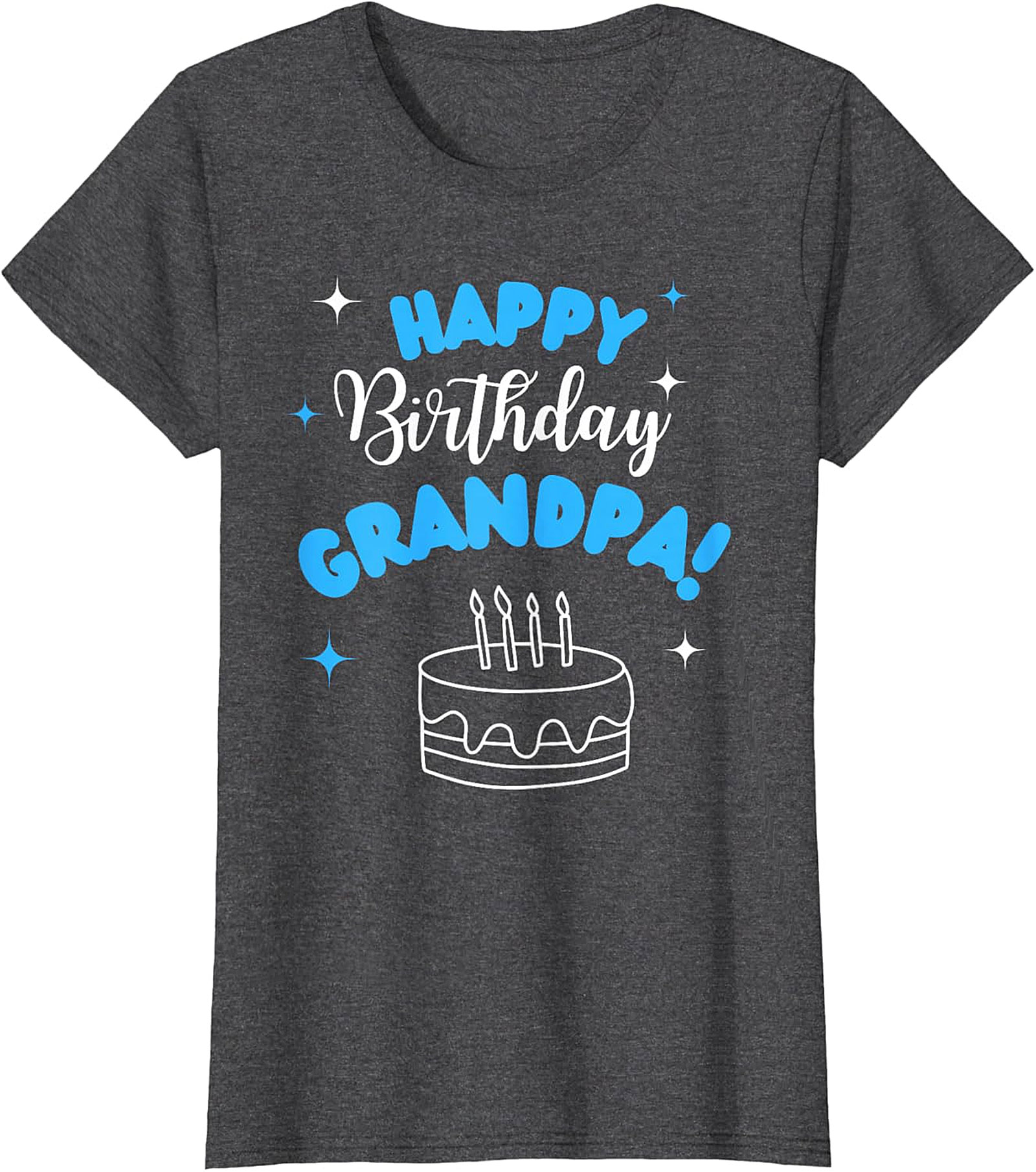  Happy Birthday Grandpa T-Shirt | Perfect Grandpa Birthday Gift