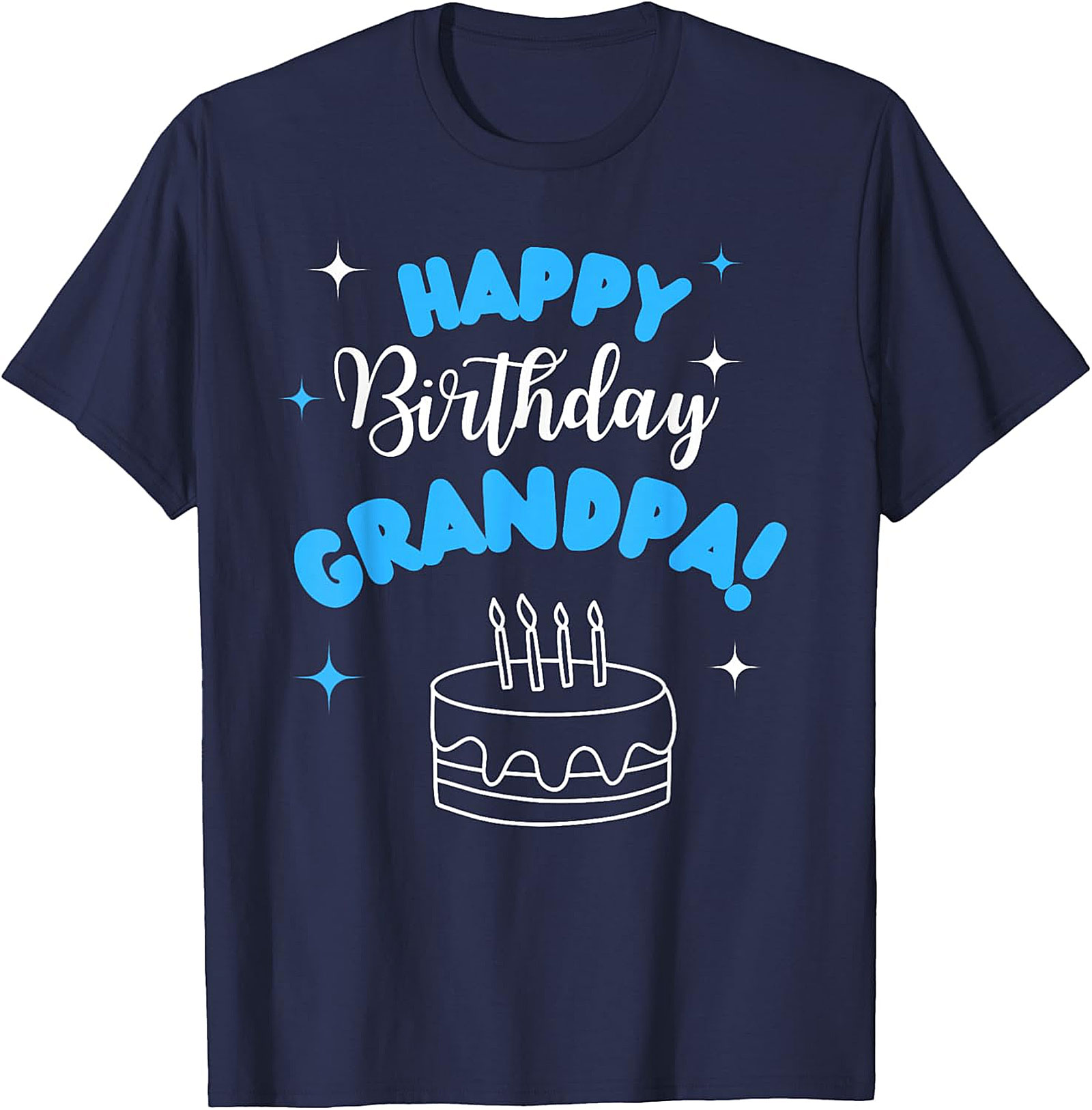  Happy Birthday Grandpa T-Shirt | Perfect Grandpa Birthday Gift