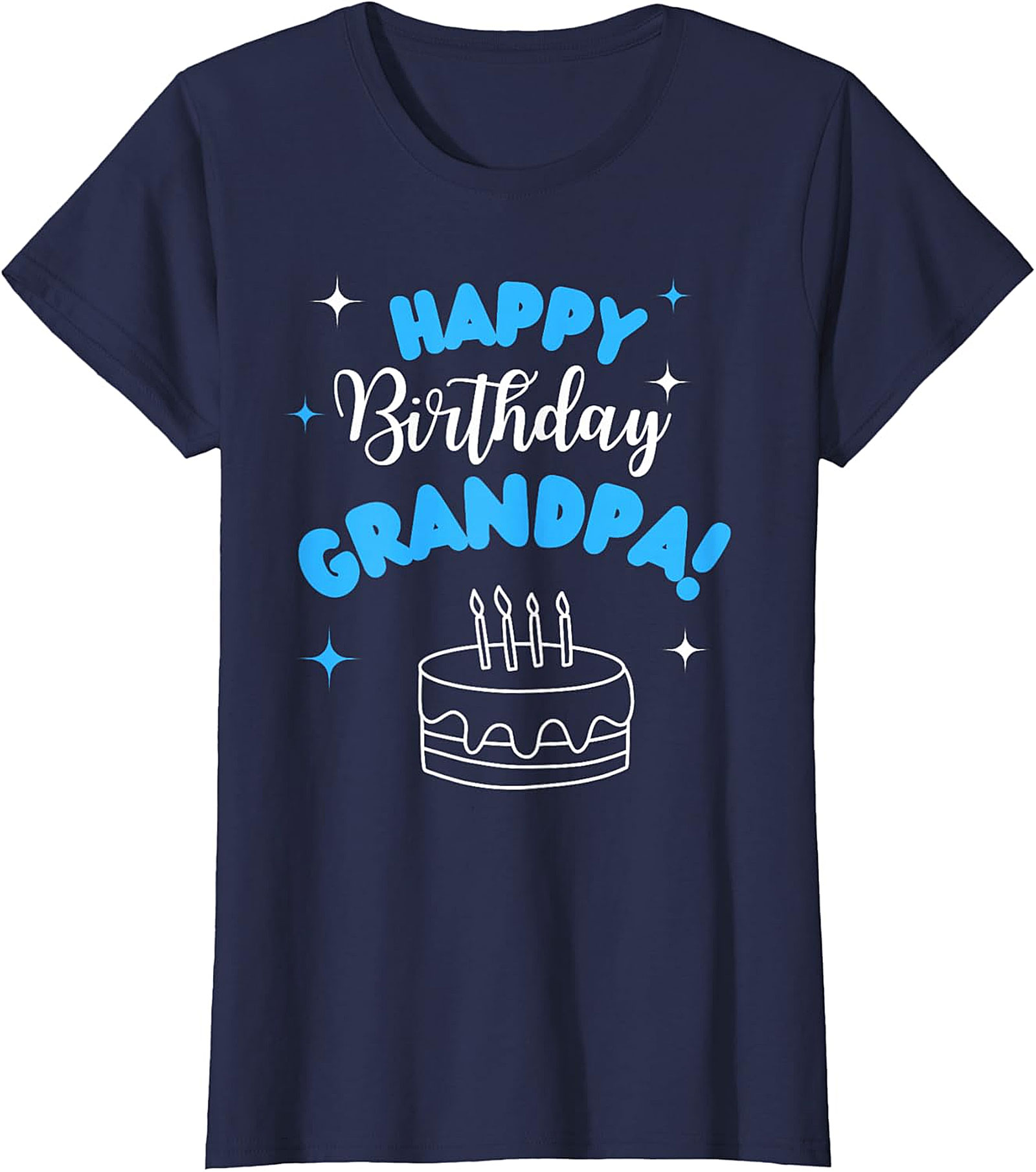  Happy Birthday Grandpa T-Shirt | Perfect Grandpa Birthday Gift