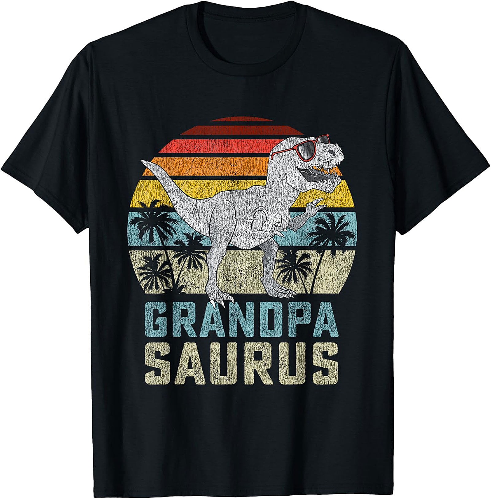 Grandpasaurus T-shirt | Funny Retro Dinosaur Graphic Tee