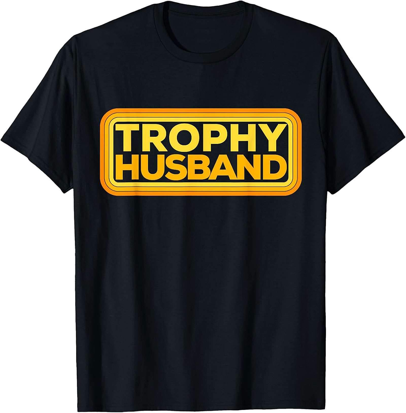 Trophy Husband T-shirt | Funny Retro Graphic Tee for Men