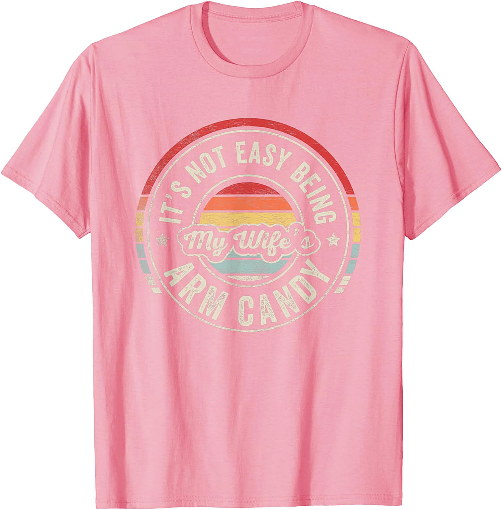 My Wife's Arm Candy T-Shirt | Funny Retro Husband Tee