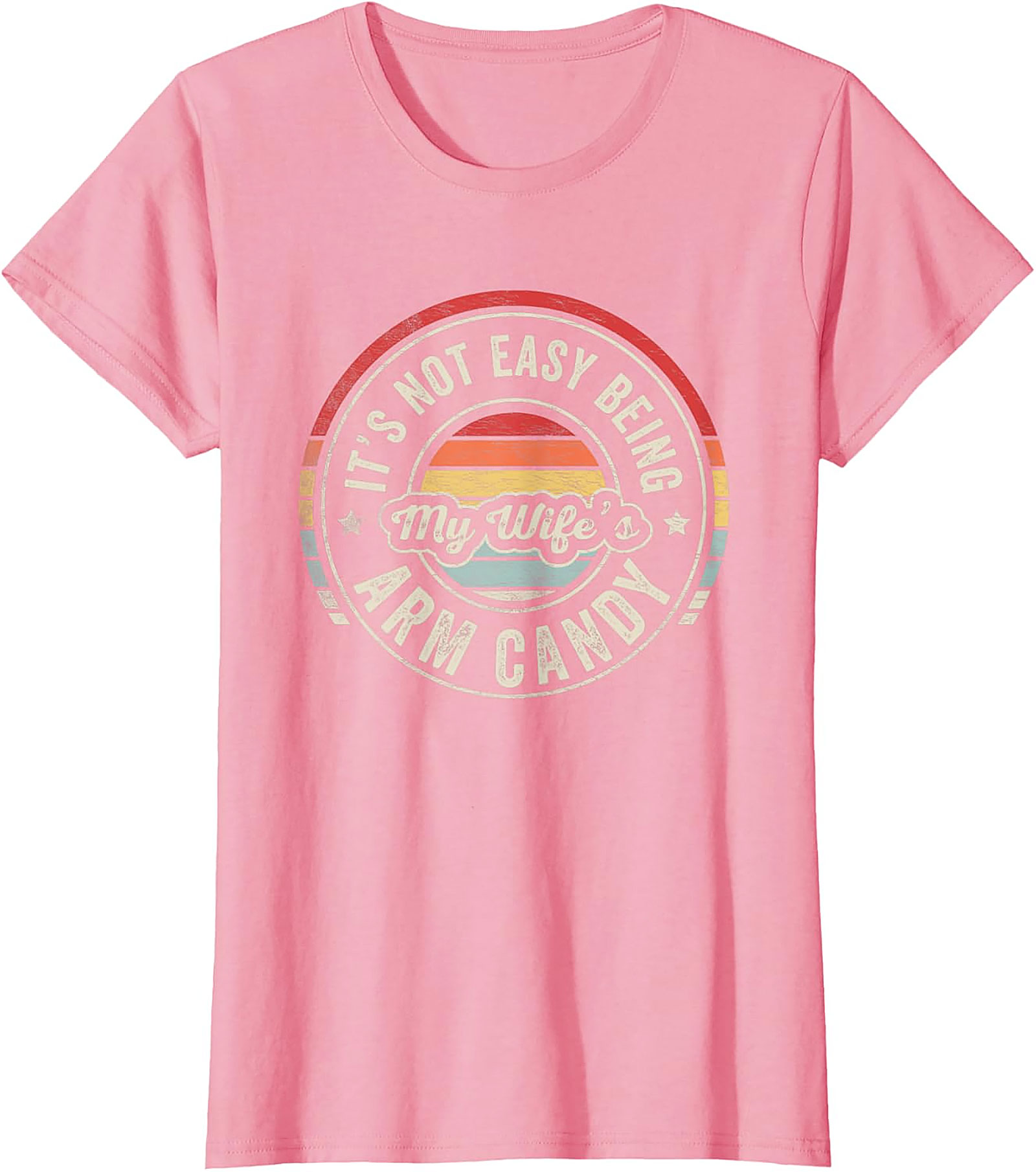 My Wife's Arm Candy T-Shirt | Funny Retro Husband Tee