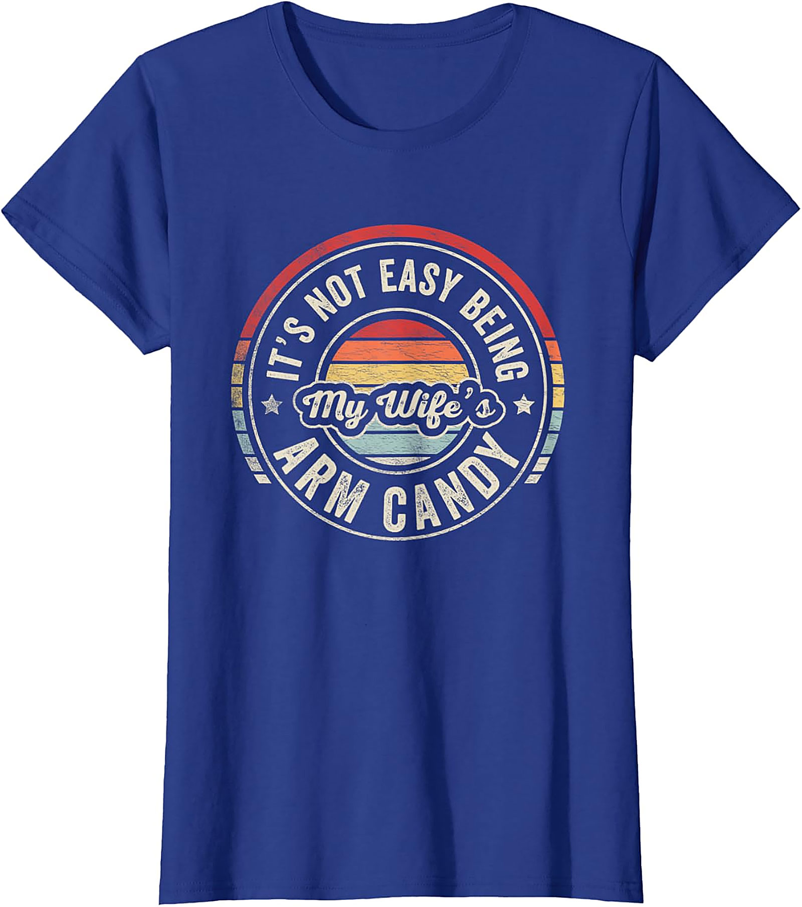 My Wife's Arm Candy T-Shirt | Funny Retro Husband Tee