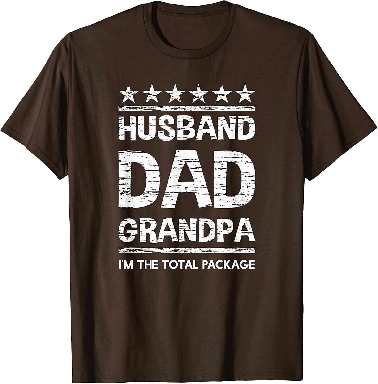 Husband Dad Grandpa Total Package Funny T-Shirt