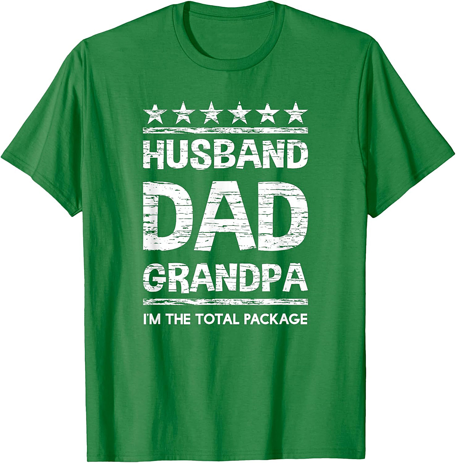 Husband Dad Grandpa Total Package Funny T-Shirt