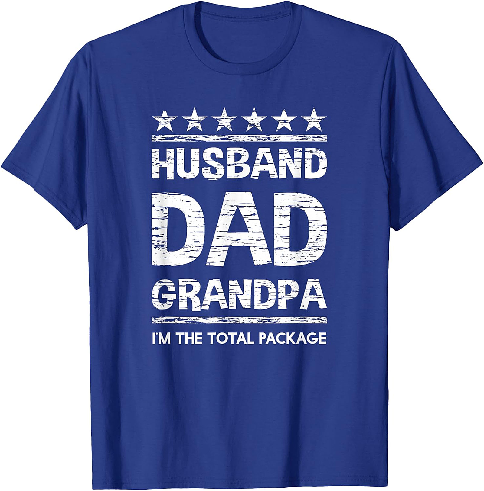 Husband Dad Grandpa Total Package Funny T-Shirt