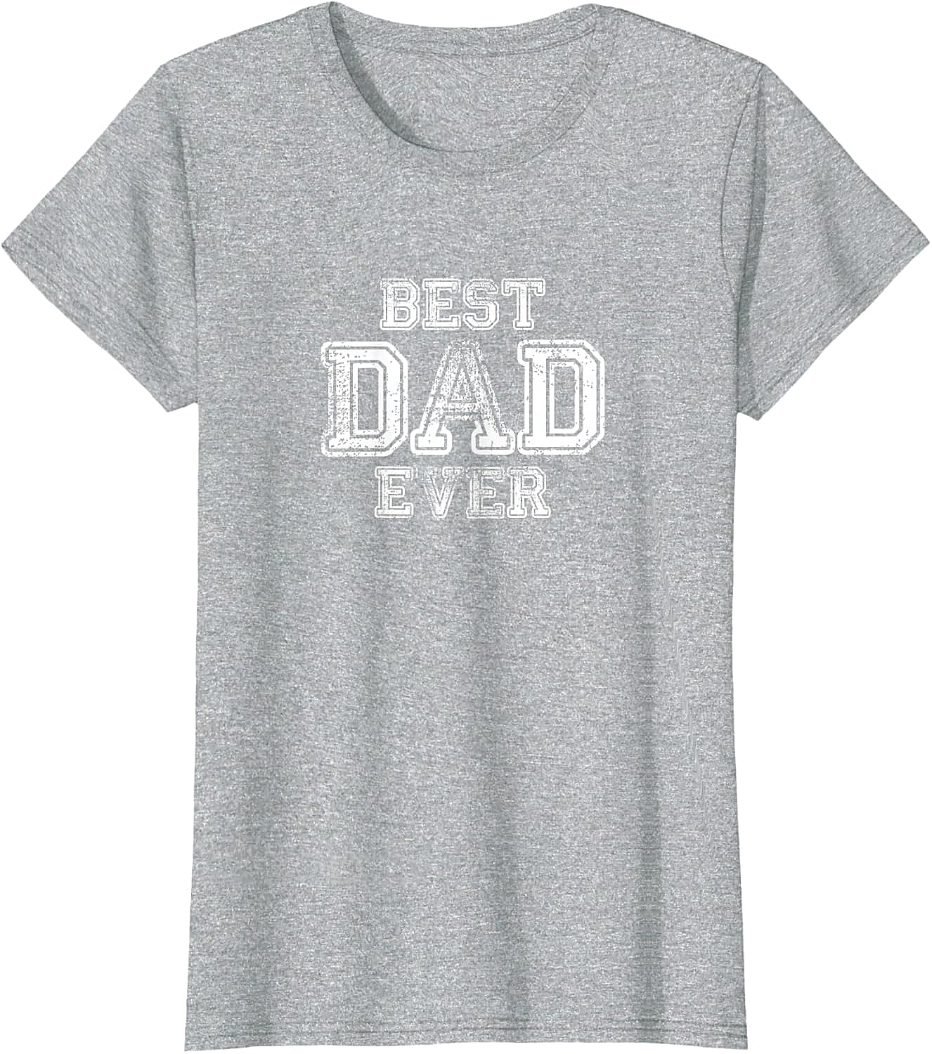 Best Dad Ever T-Shirt Vintage Graphic Tee Gift for Him