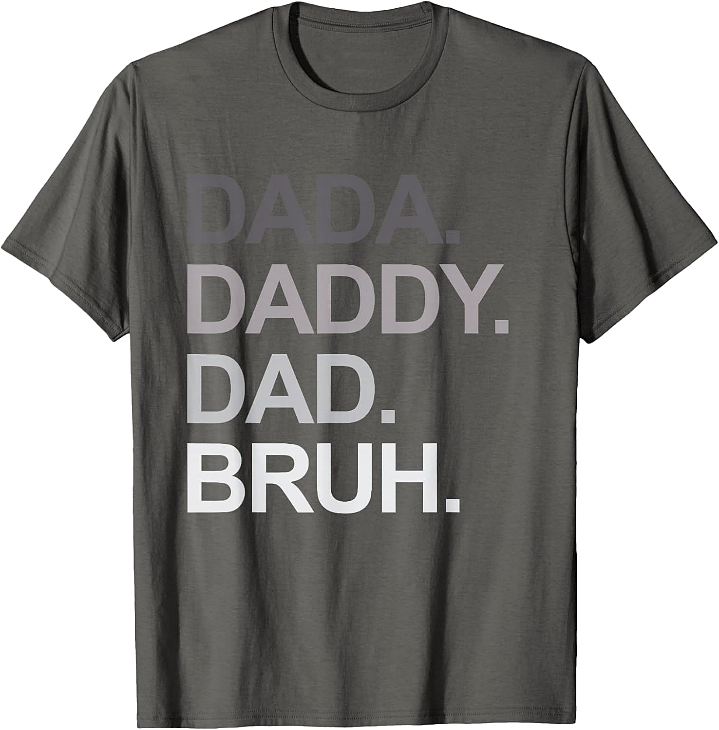  Dada Daddy Dad Bruh Funny Dad T-shirt Soft Cotton Tee