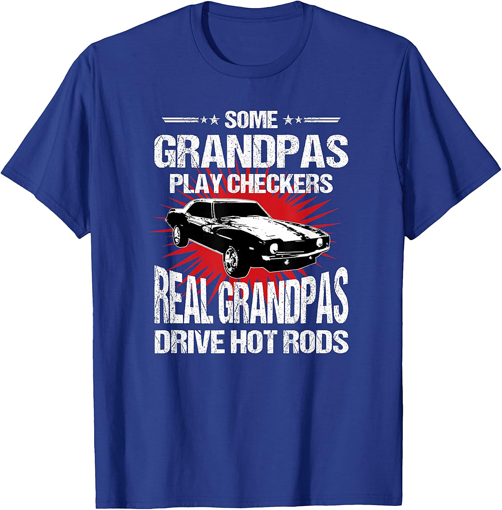 Hot Rod Grandpa T-Shirt | Funny Muscle Car Tee for Men