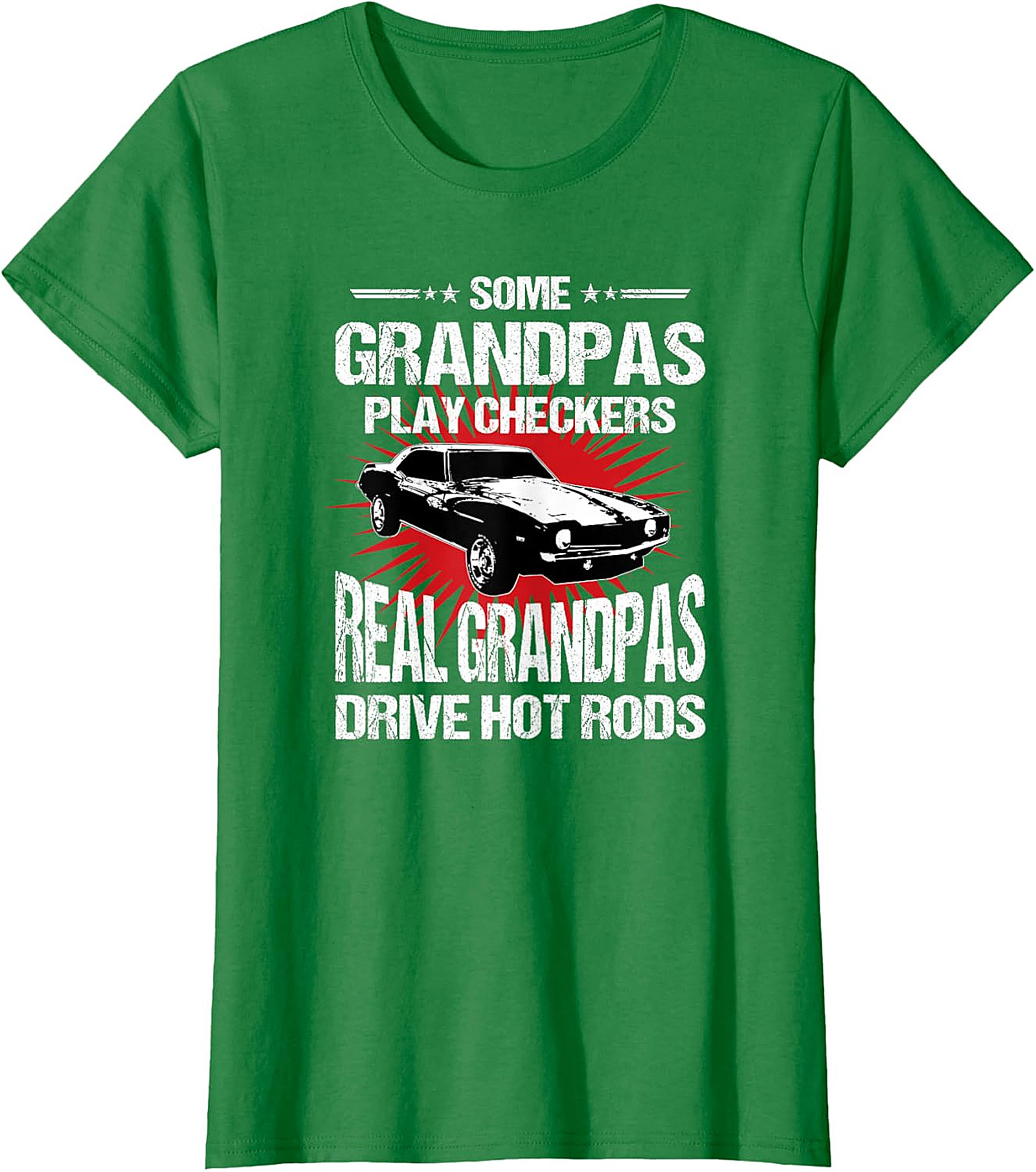 Hot Rod Grandpa T-Shirt | Funny Muscle Car Tee for Men