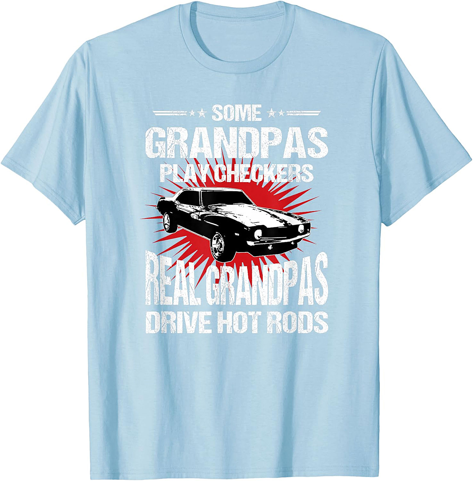 Hot Rod Grandpa T-Shirt | Funny Muscle Car Tee for Men