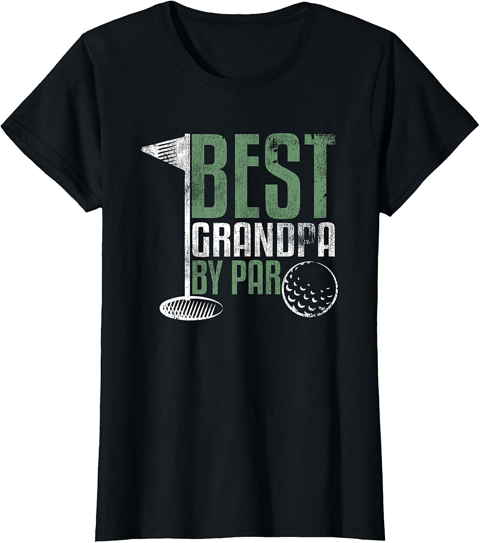 Best Grandpa By Par Golf T-Shirt | Funny Golf Gift for Papa