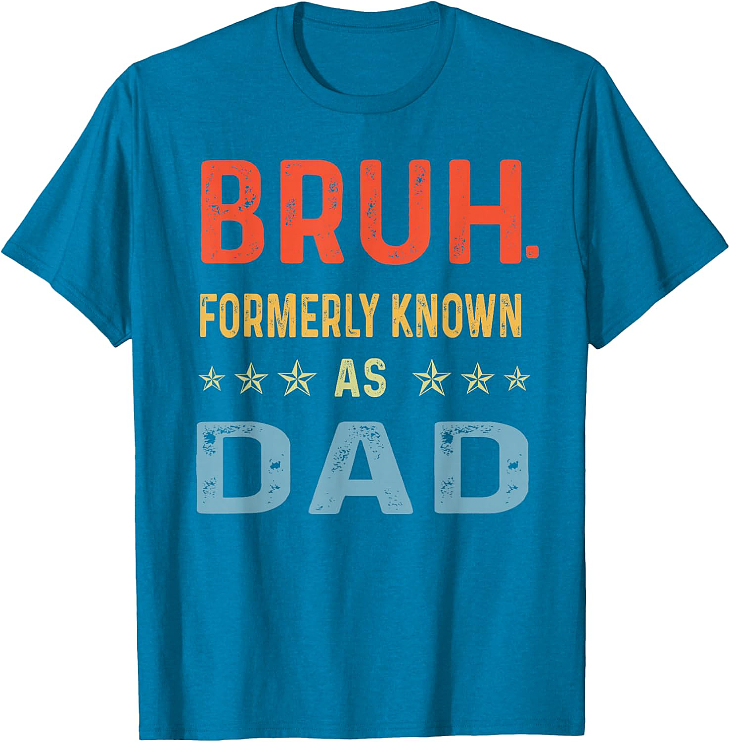  Bruh Formerly Known As Dad T-Shirt Funny Dad Tee