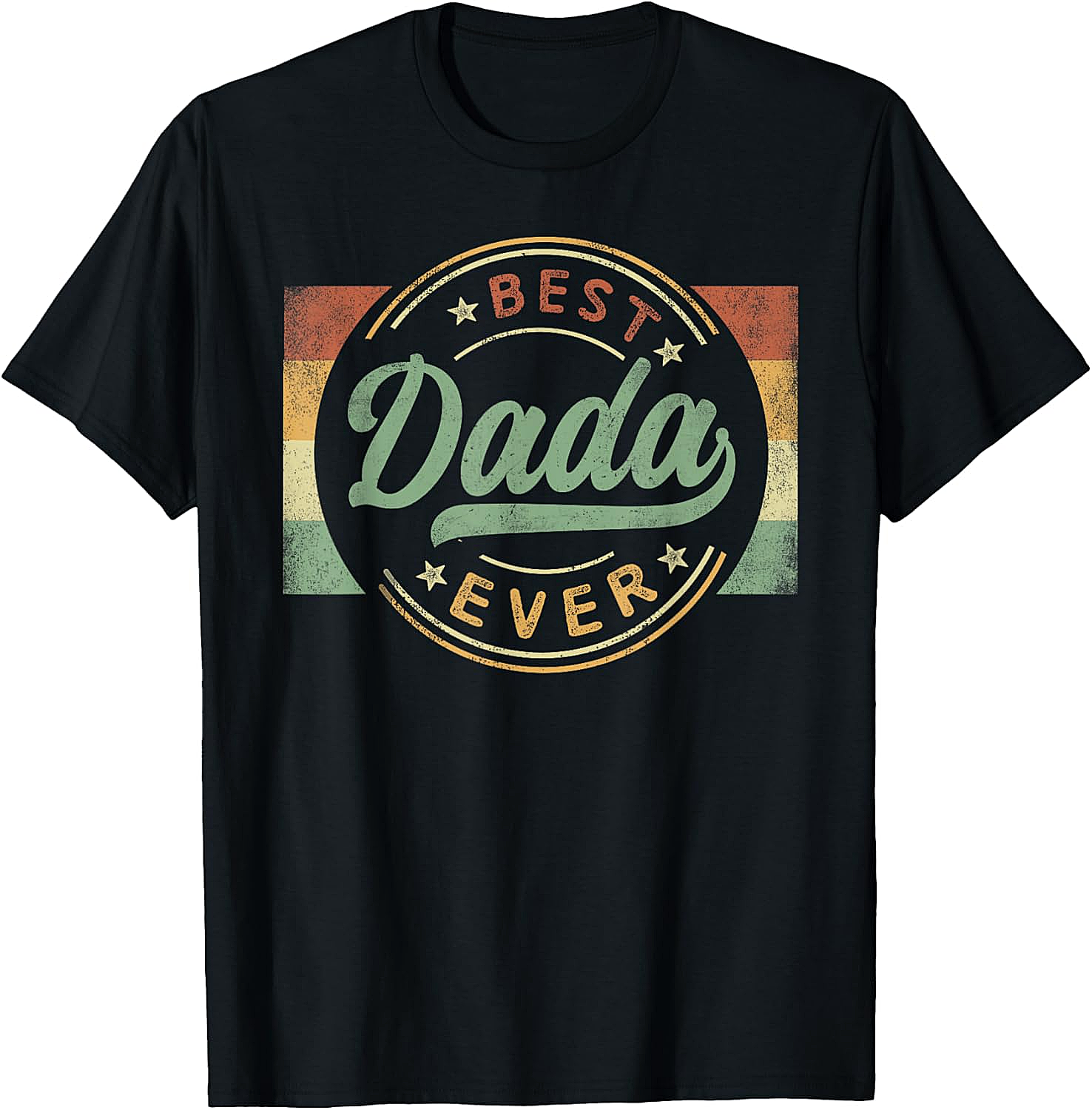 Best Dada Ever T-Shirt Vintage Retro Father's Day Gift