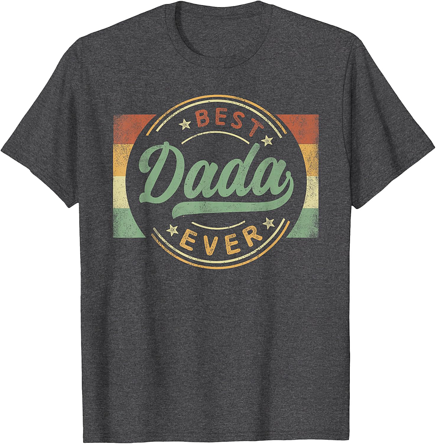 Best Dada Ever T-Shirt Vintage Retro Father's Day Gift