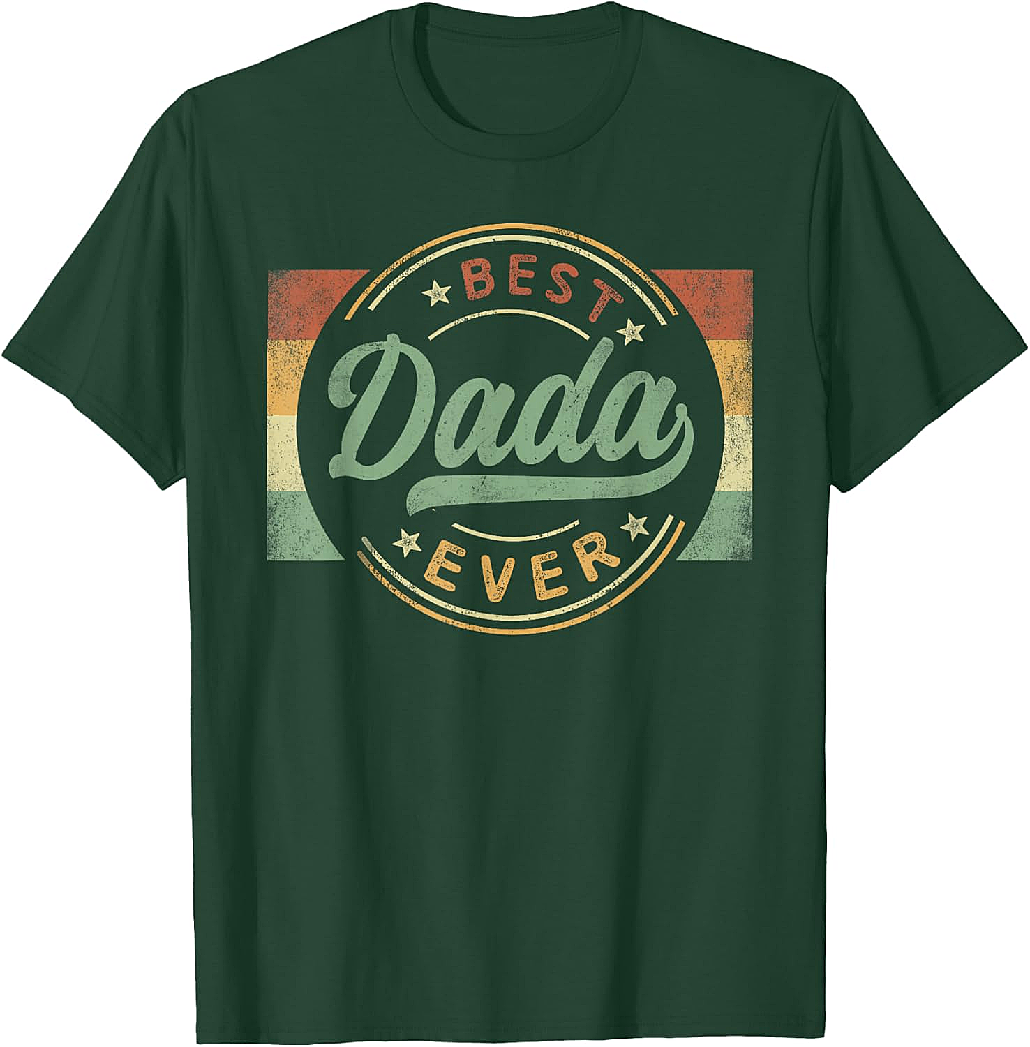 Best Dada Ever T-Shirt Vintage Retro Father's Day Gift