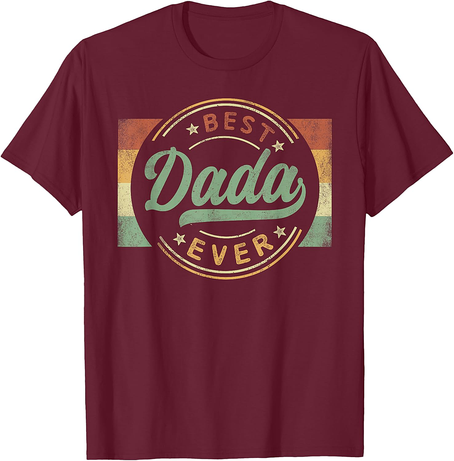 Best Dada Ever T-Shirt Vintage Retro Father's Day Gift
