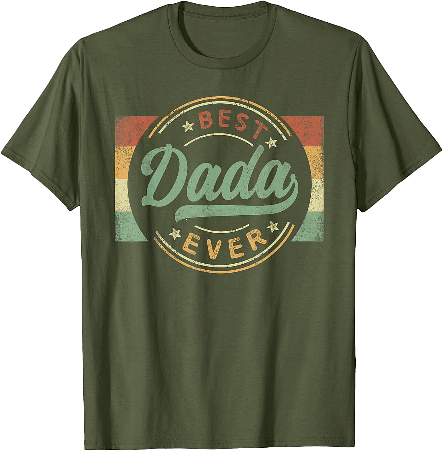 Best Dada Ever T-Shirt Vintage Retro Father's Day Gift