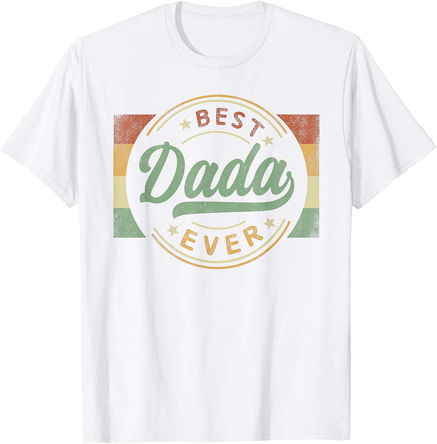 Best Dada Ever T-Shirt Vintage Retro Father's Day Gift