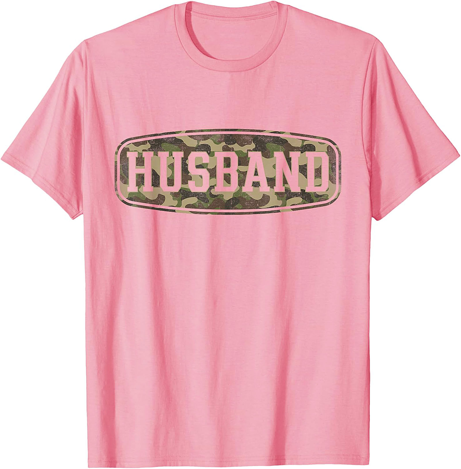 Husband Camo T-shirt | Proud Husband Graphic Tee Gift