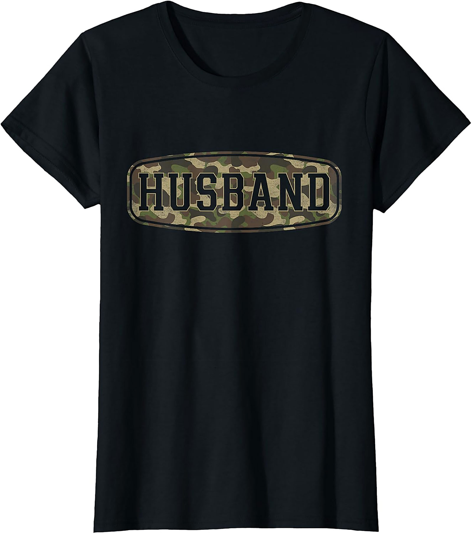 Husband Camo T-shirt | Proud Husband Graphic Tee Gift