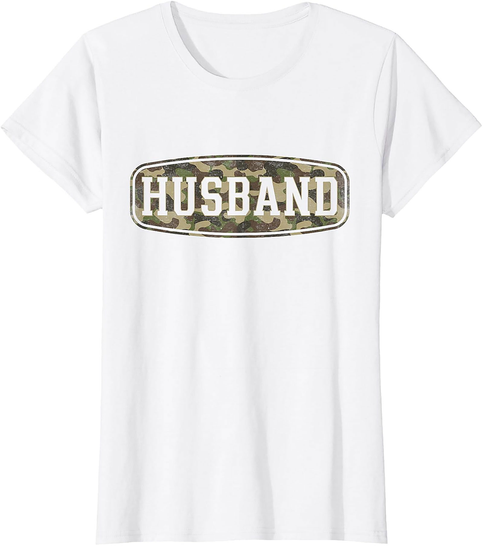 Husband Camo T-shirt | Proud Husband Graphic Tee Gift
