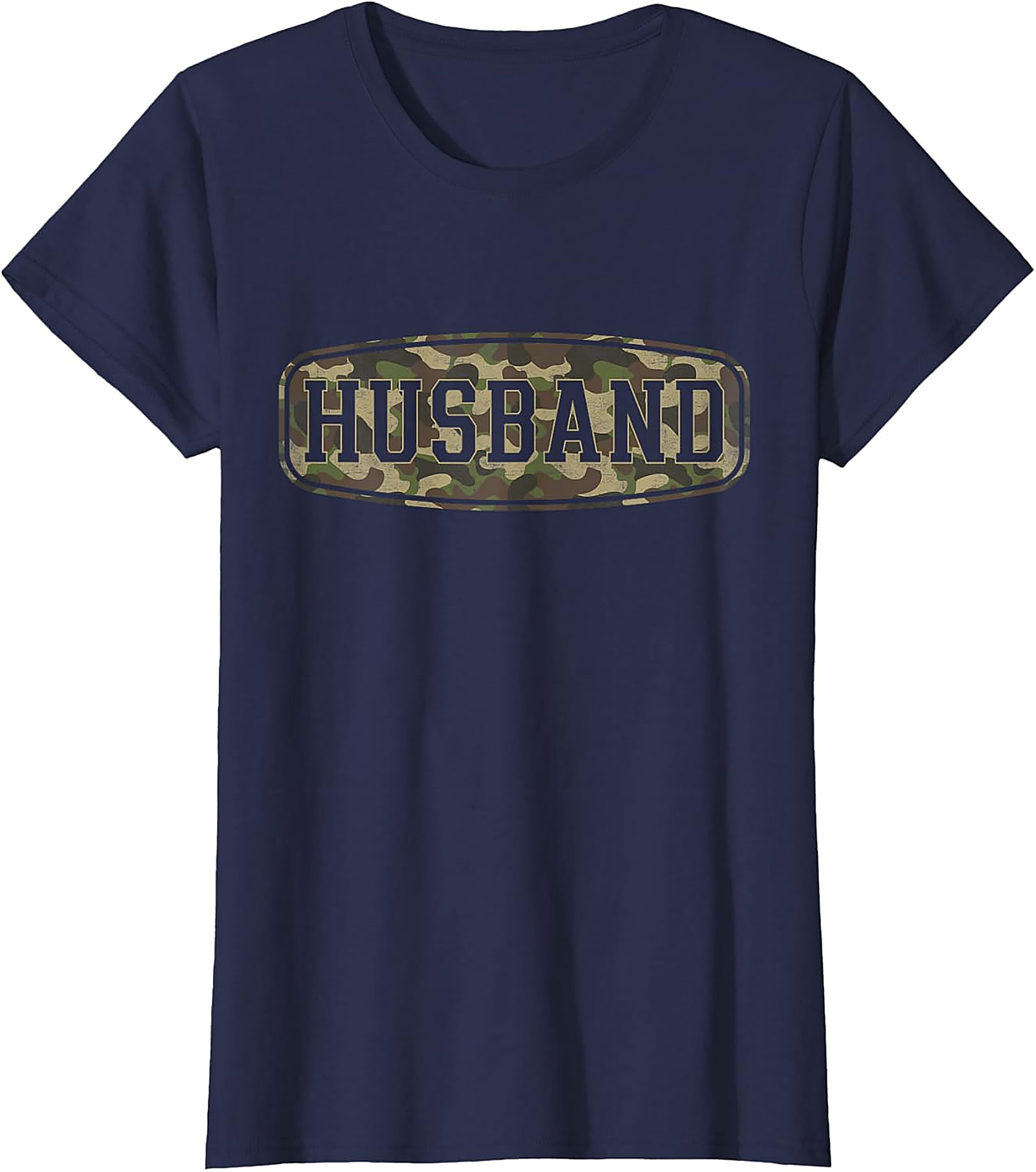 Husband Camo T-shirt | Proud Husband Graphic Tee Gift