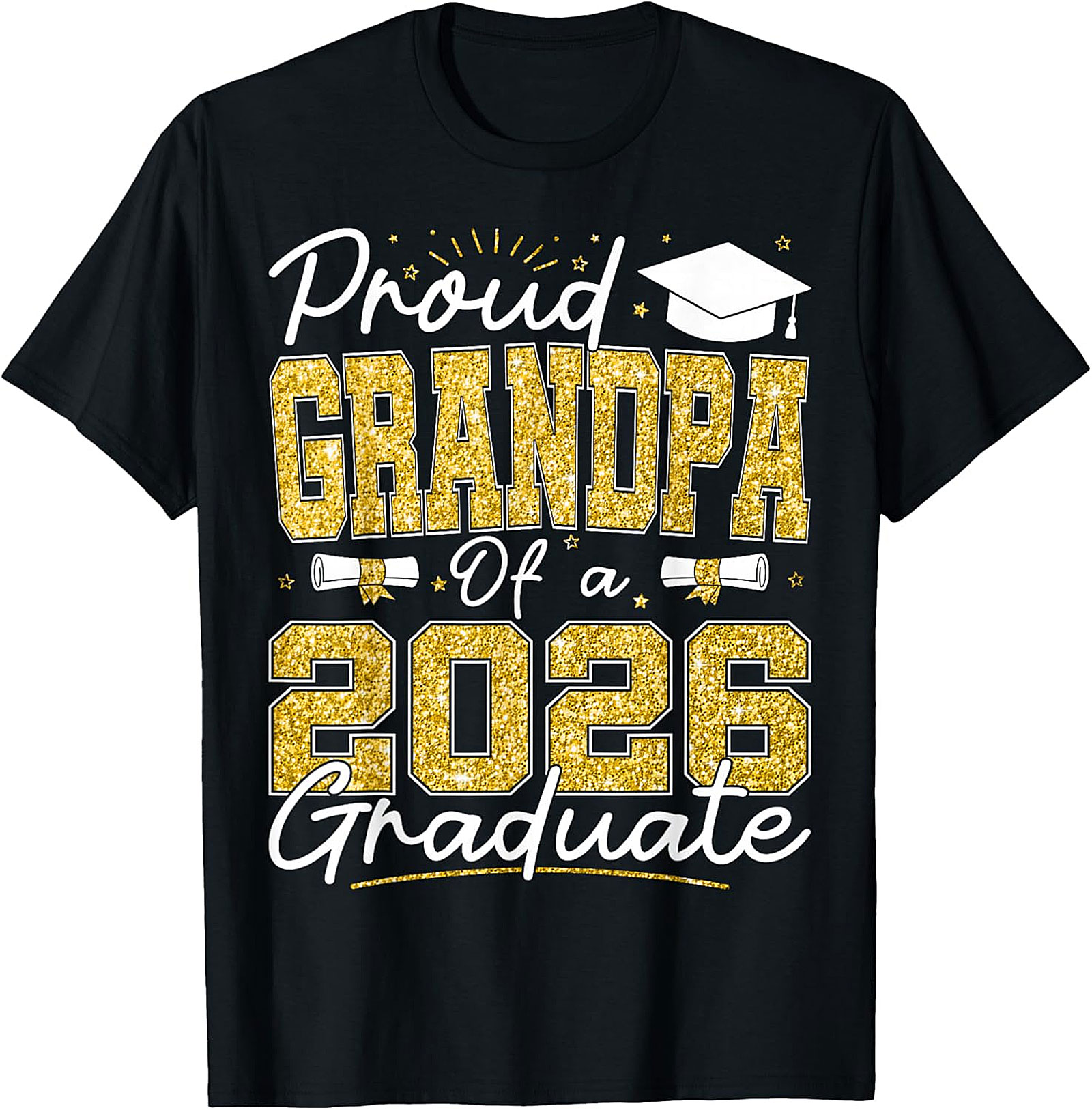  Proud Grandpa of a 2026 Graduate T-Shirt | Class of 2026