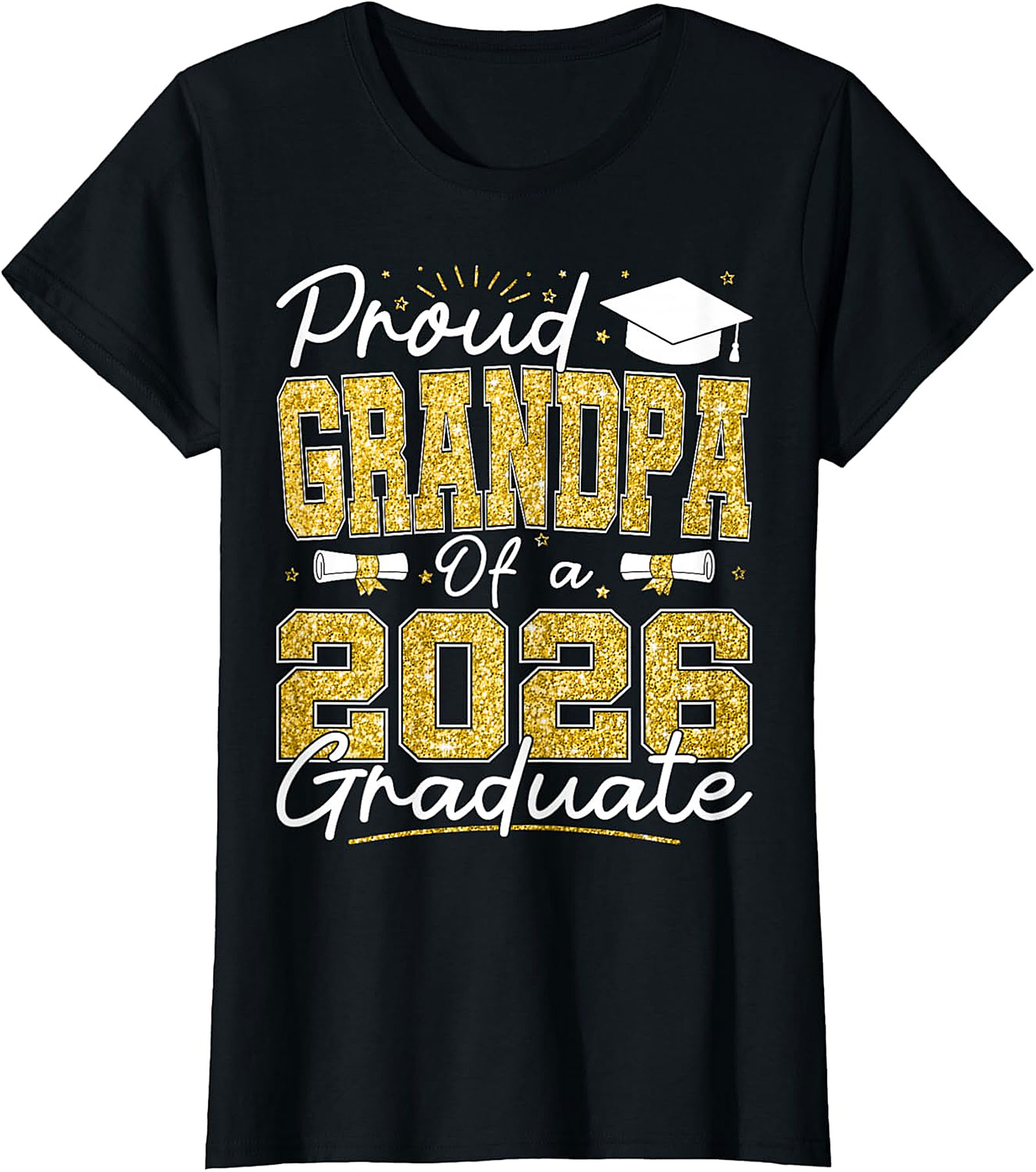  Proud Grandpa of a 2026 Graduate T-Shirt | Class of 2026