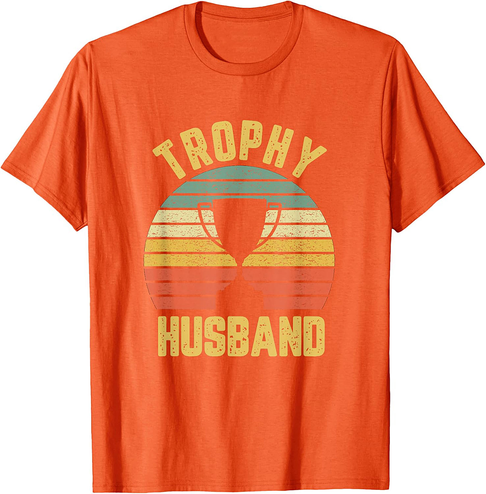 Retro Trophy Husband Graphic Tee | Funny Husband Gift Shirt