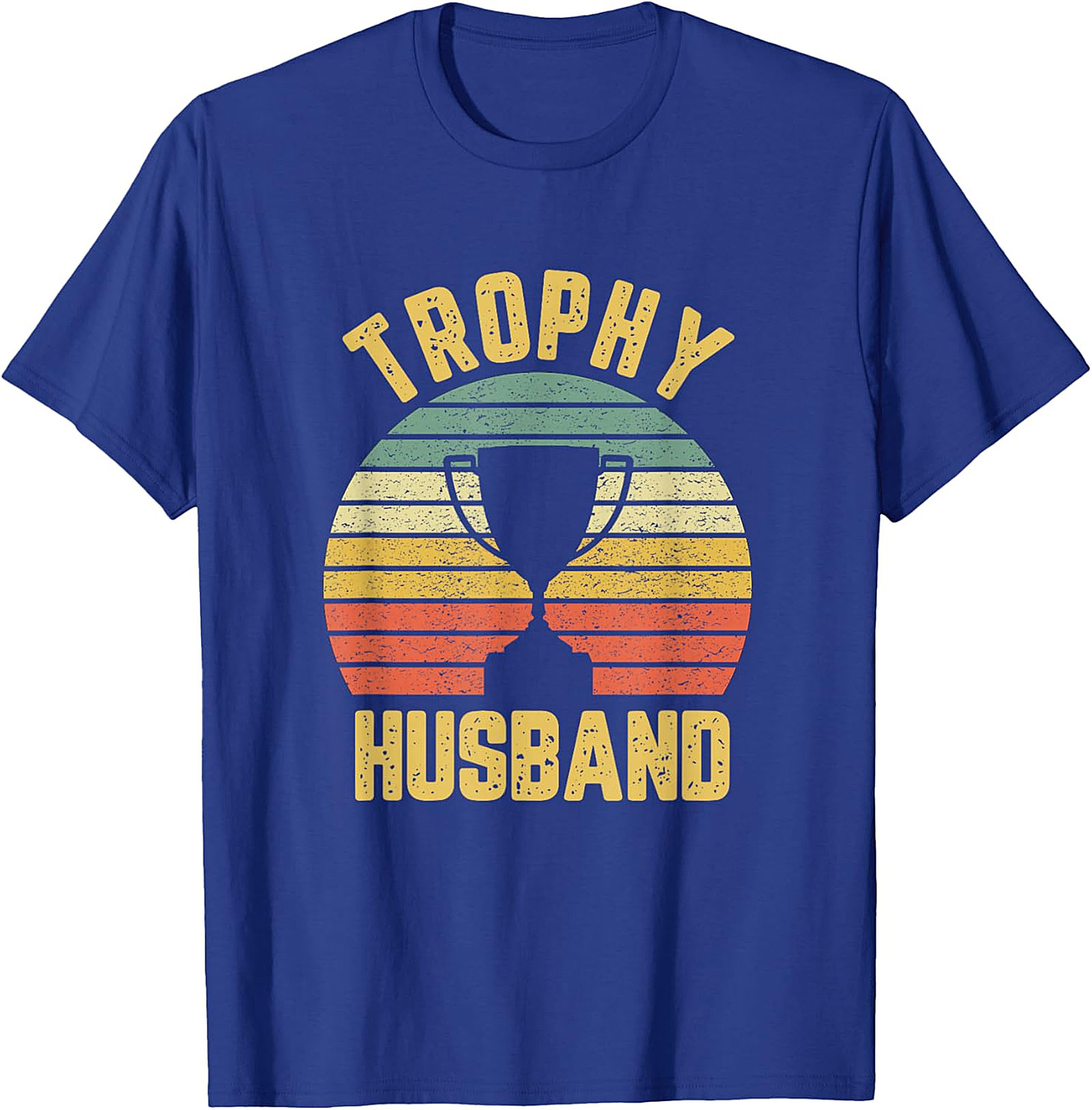 Retro Trophy Husband Graphic Tee | Funny Husband Gift Shirt