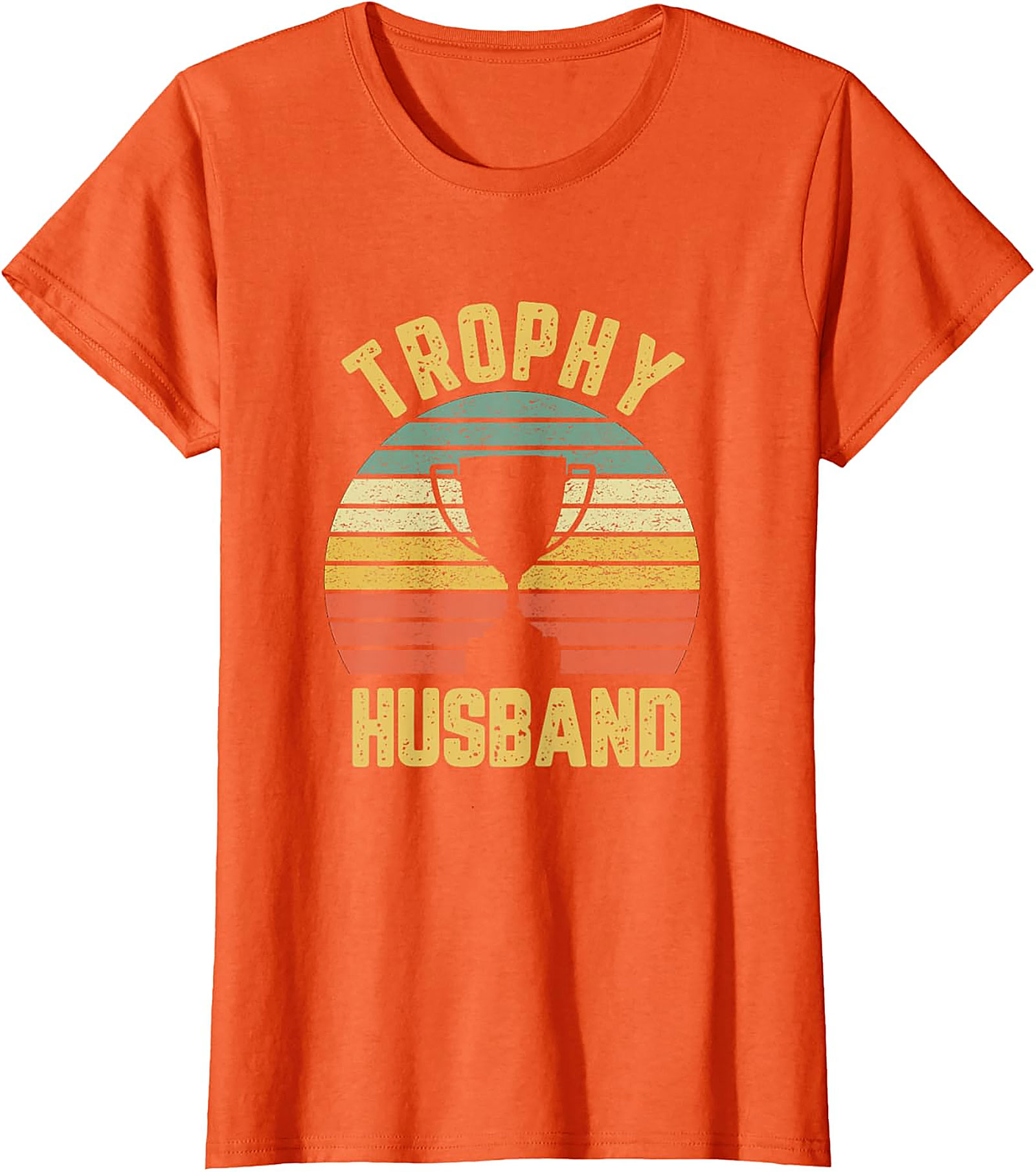 Retro Trophy Husband Graphic Tee | Funny Husband Gift Shirt