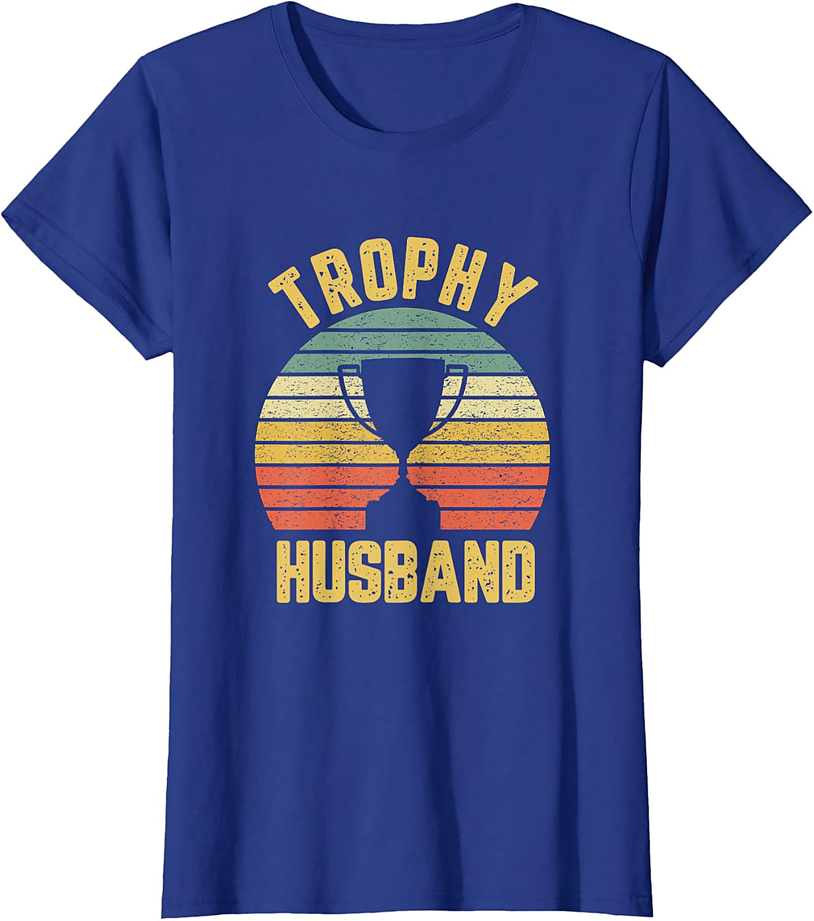 Retro Trophy Husband Graphic Tee | Funny Husband Gift Shirt