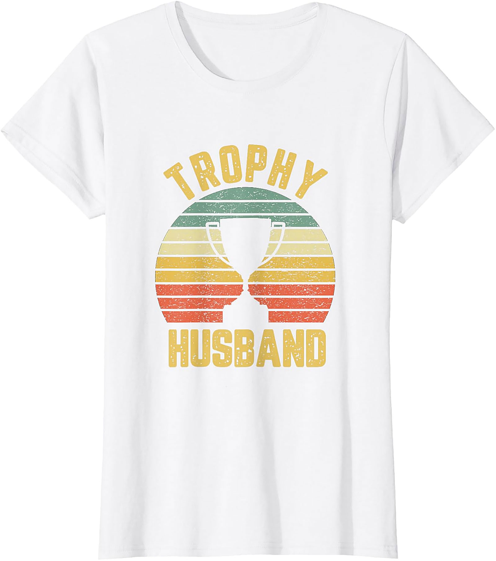 Retro Trophy Husband Graphic Tee | Funny Husband Gift Shirt