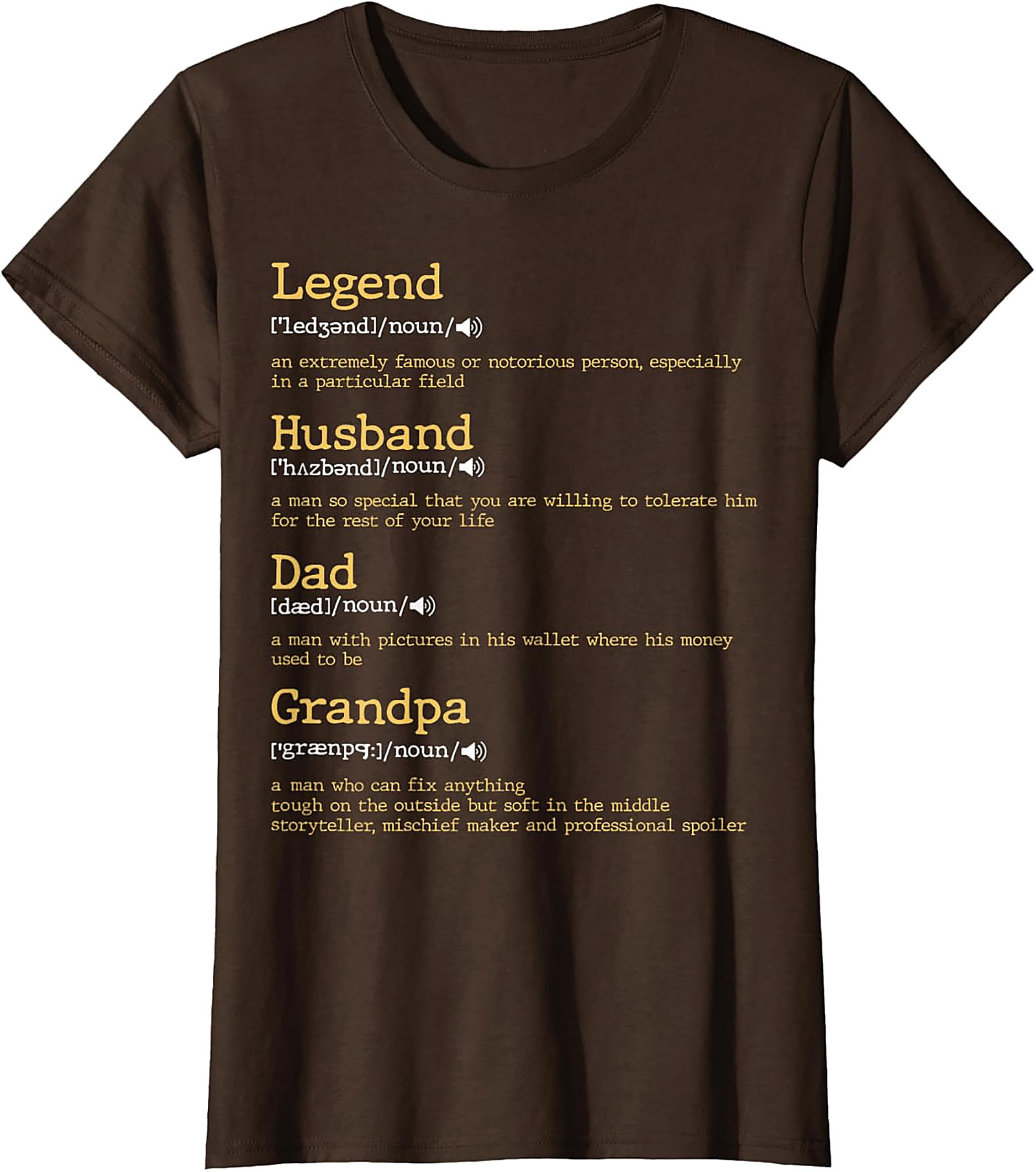 Legend Husband Dad Grandpa T-Shirt | Funny Gift Tee