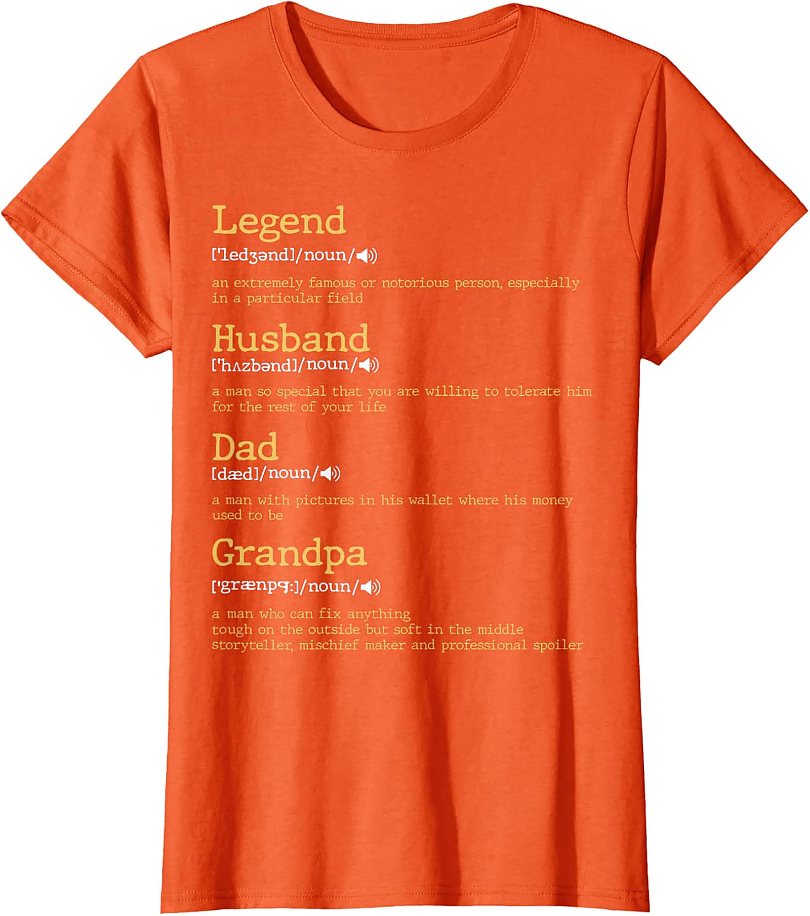 Legend Husband Dad Grandpa T-Shirt | Funny Gift Tee